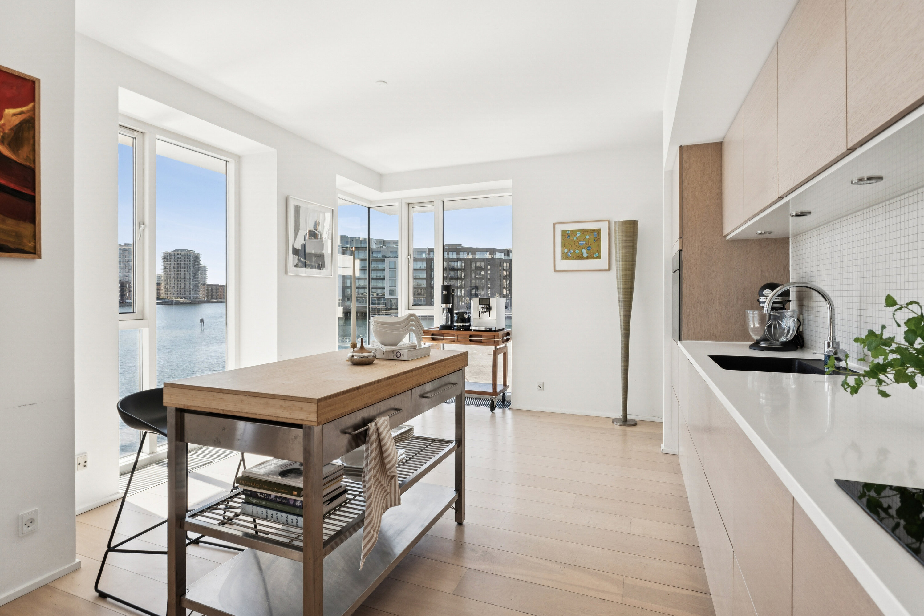 Fremhævet køkken billede i fuldskærmstilstand. Billede af Havneholmen 78, 1. th., 1561 København V