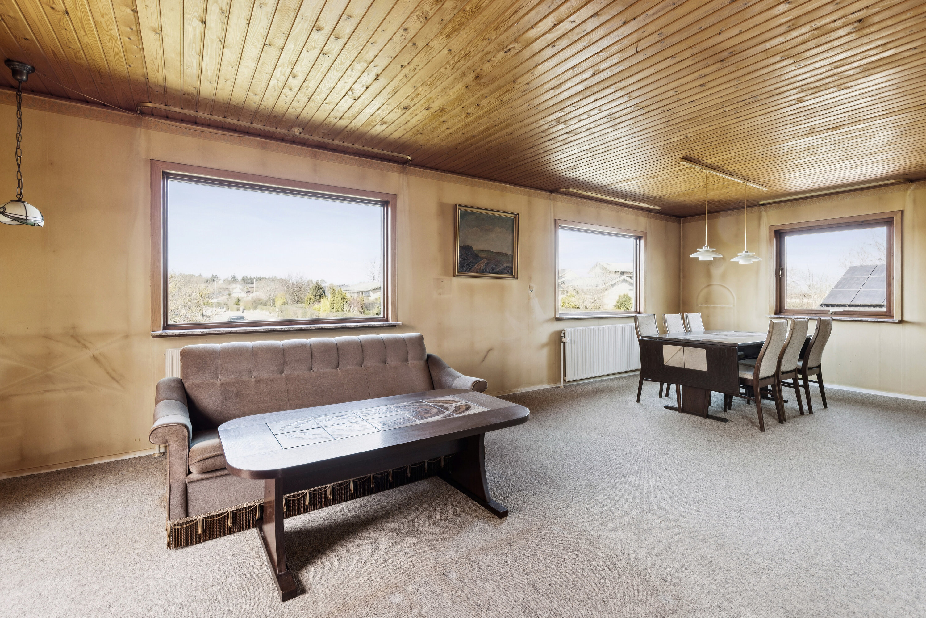 Fremhævet stue billede i fuldskærmstilstand. Billede af Lynggårdsbakken 10, 4400 Kalundborg