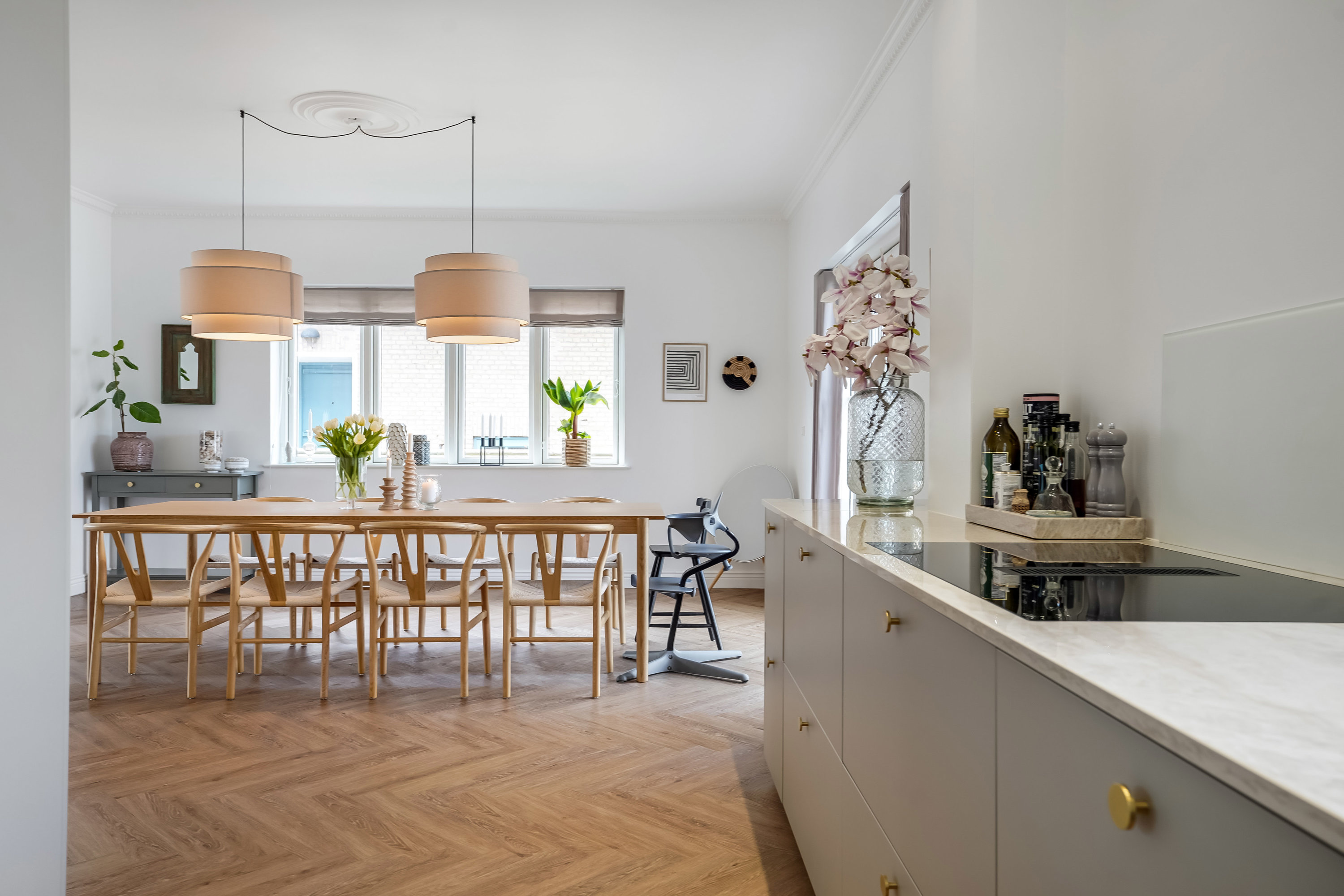 Fremhævet køkken billede i fuldskærmstilstand. Billede af Tietgens Allé 17, 5230 Odense M