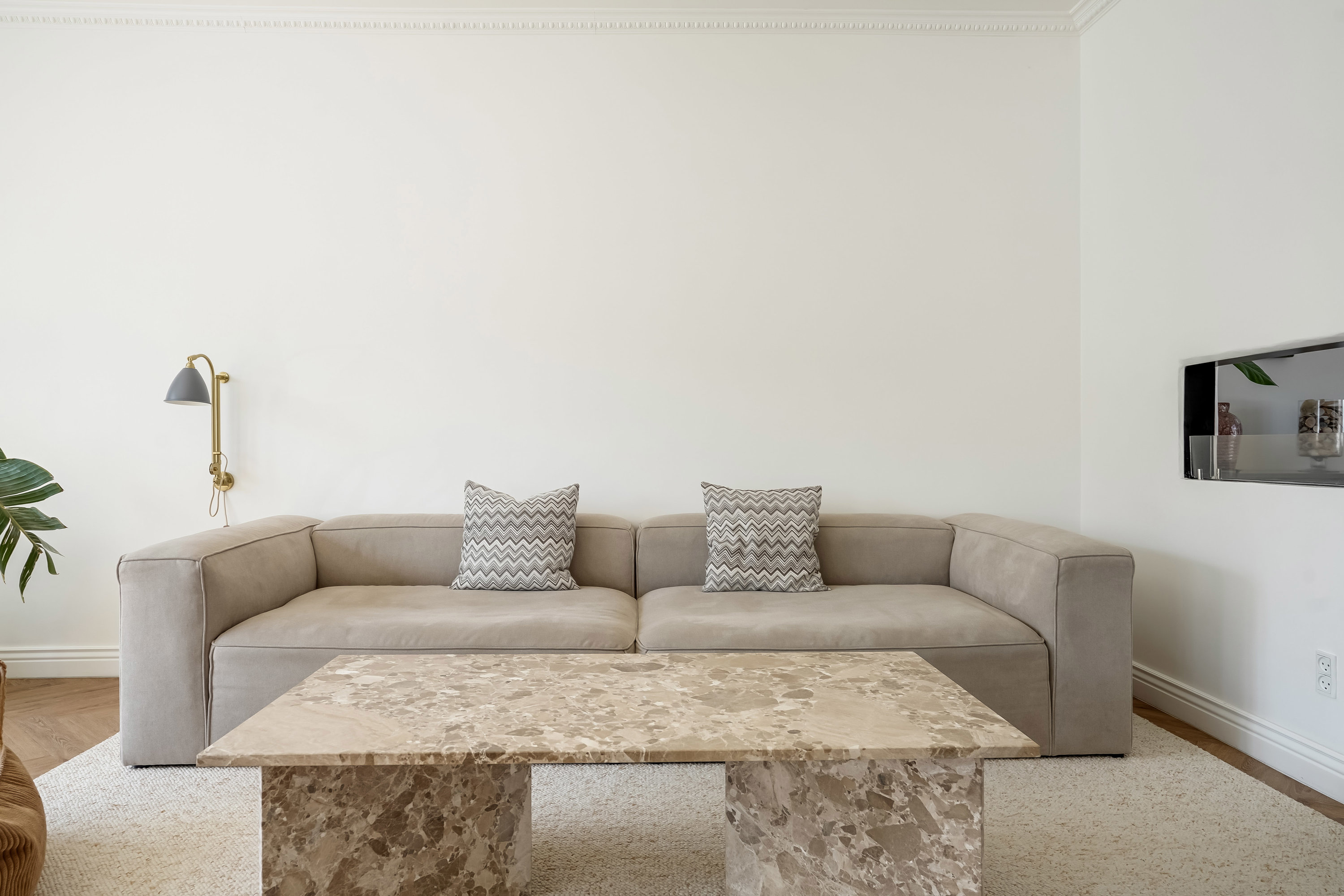 Fremhævet stue billede i fuldskærmstilstand. Billede af Tietgens Allé 17, 5230 Odense M