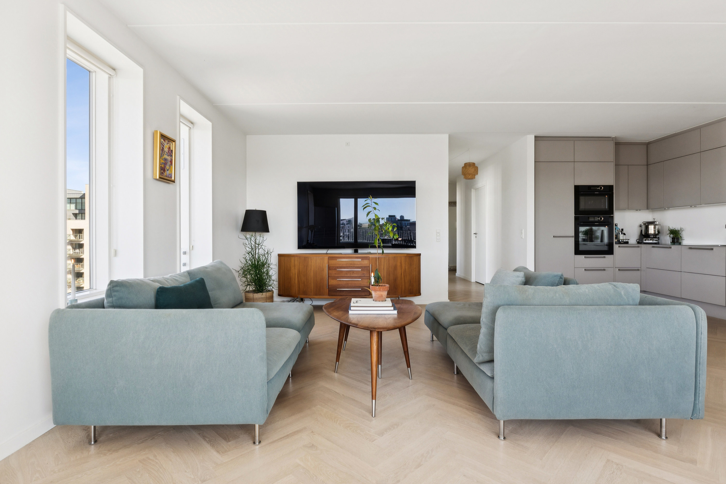 Fremhævet stue billede i fuldskærmstilstand. Billede af Islands Brygge 36C, 5. 2., 2300 København S