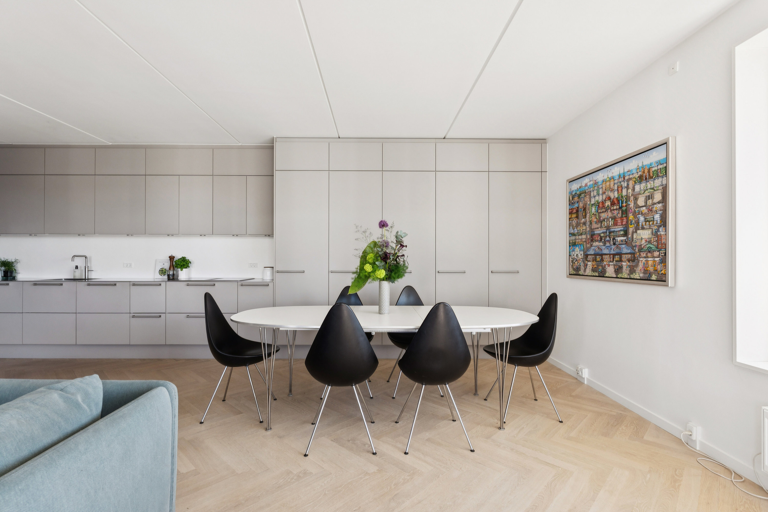 Fremhævet spisestue billede i fuldskærmstilstand. Billede af Islands Brygge 36C, 5. 2., 2300 København S