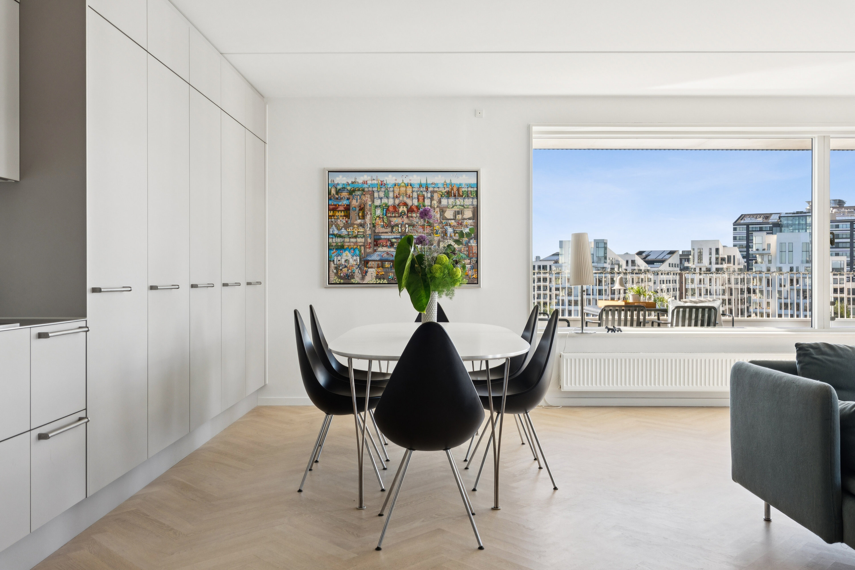 Fremhævet spisestue billede i fuldskærmstilstand. Billede af Islands Brygge 36C, 5. 2., 2300 København S