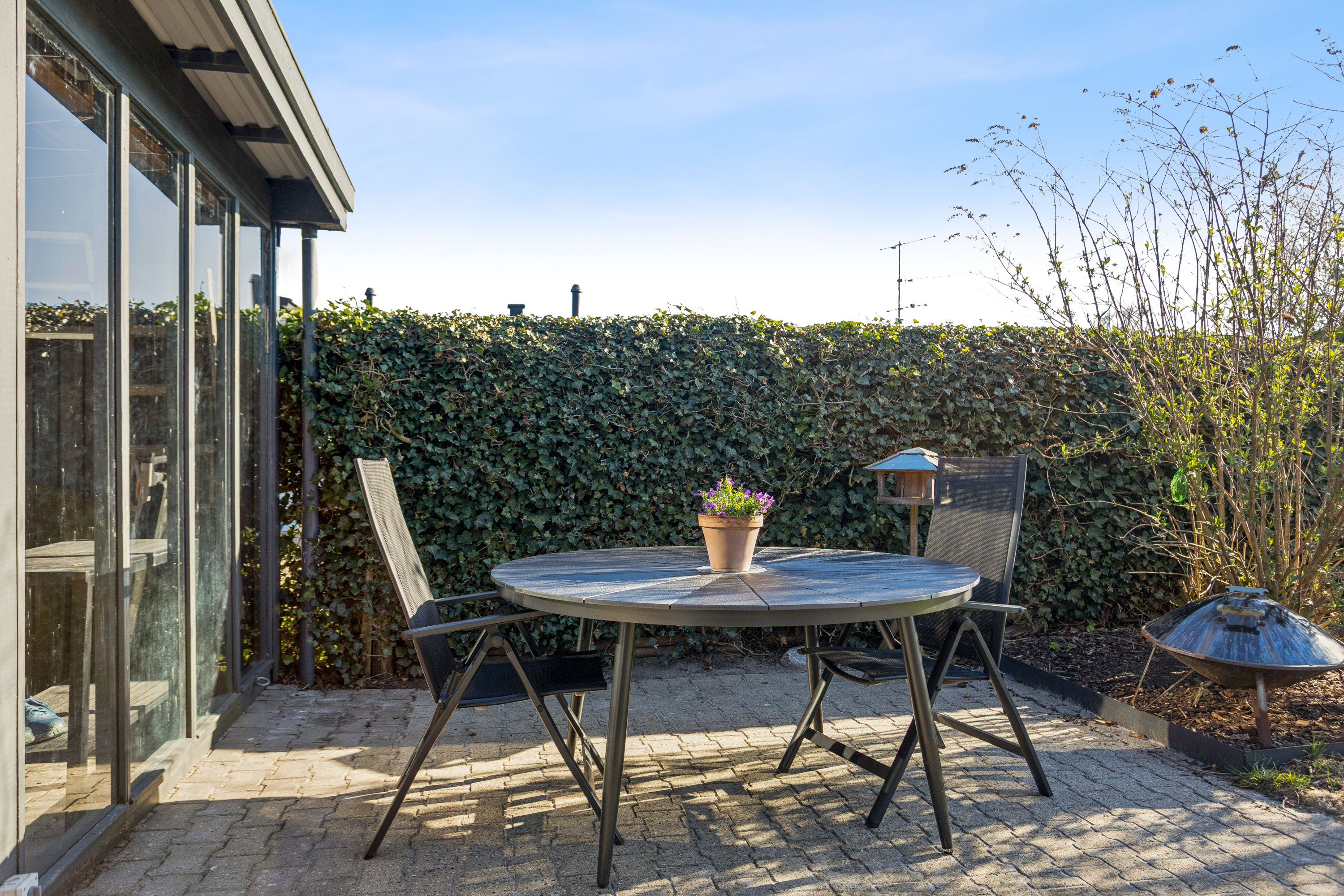 Fremhævet terrasse billede i fuldskærmstilstand. Billede af Fruevej 109, 7900 Nykøbing M