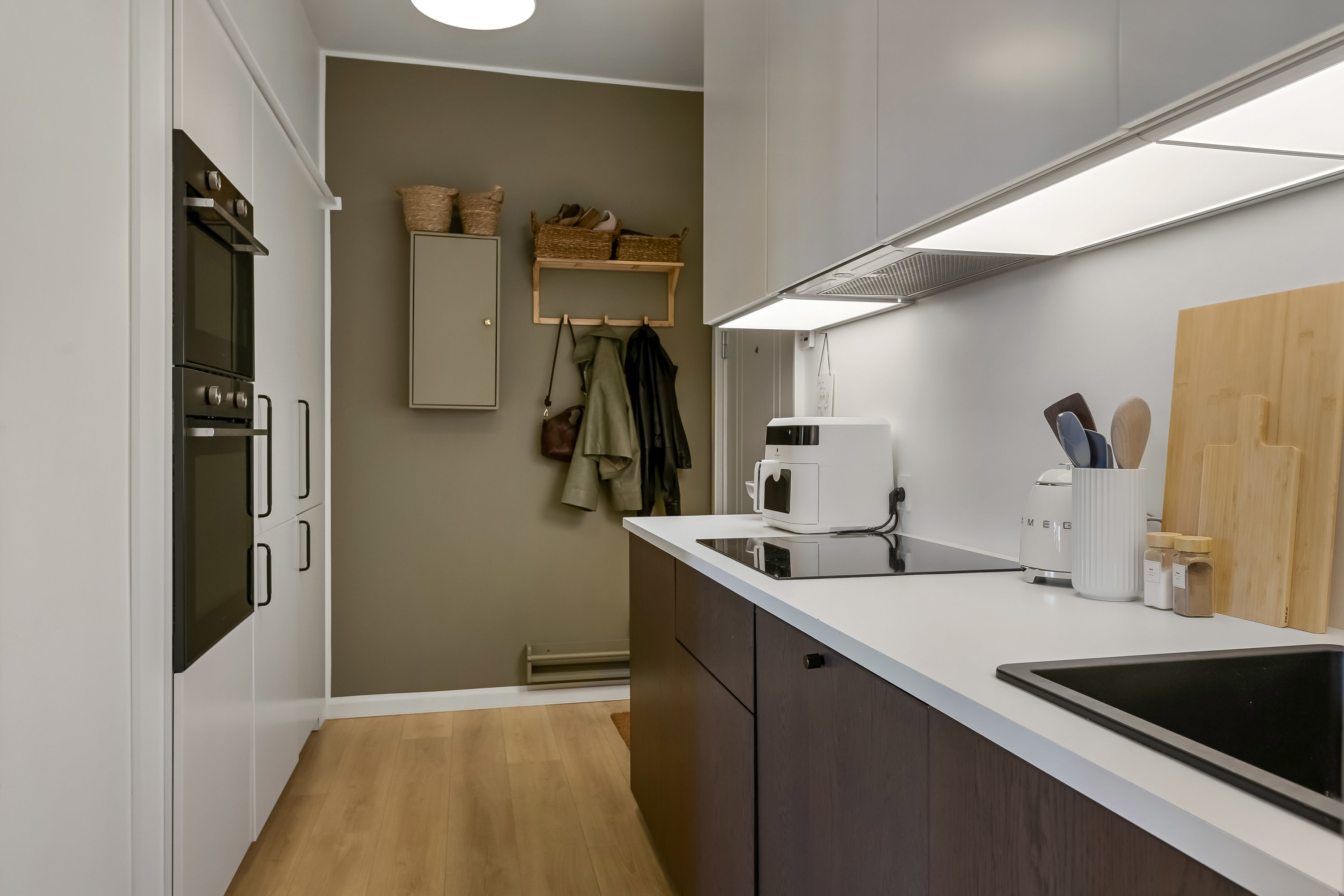 Fremhævet køkken billede i fuldskærmstilstand. Billede af Spangsbjerggade 22, 1. tv., 6700 Esbjerg