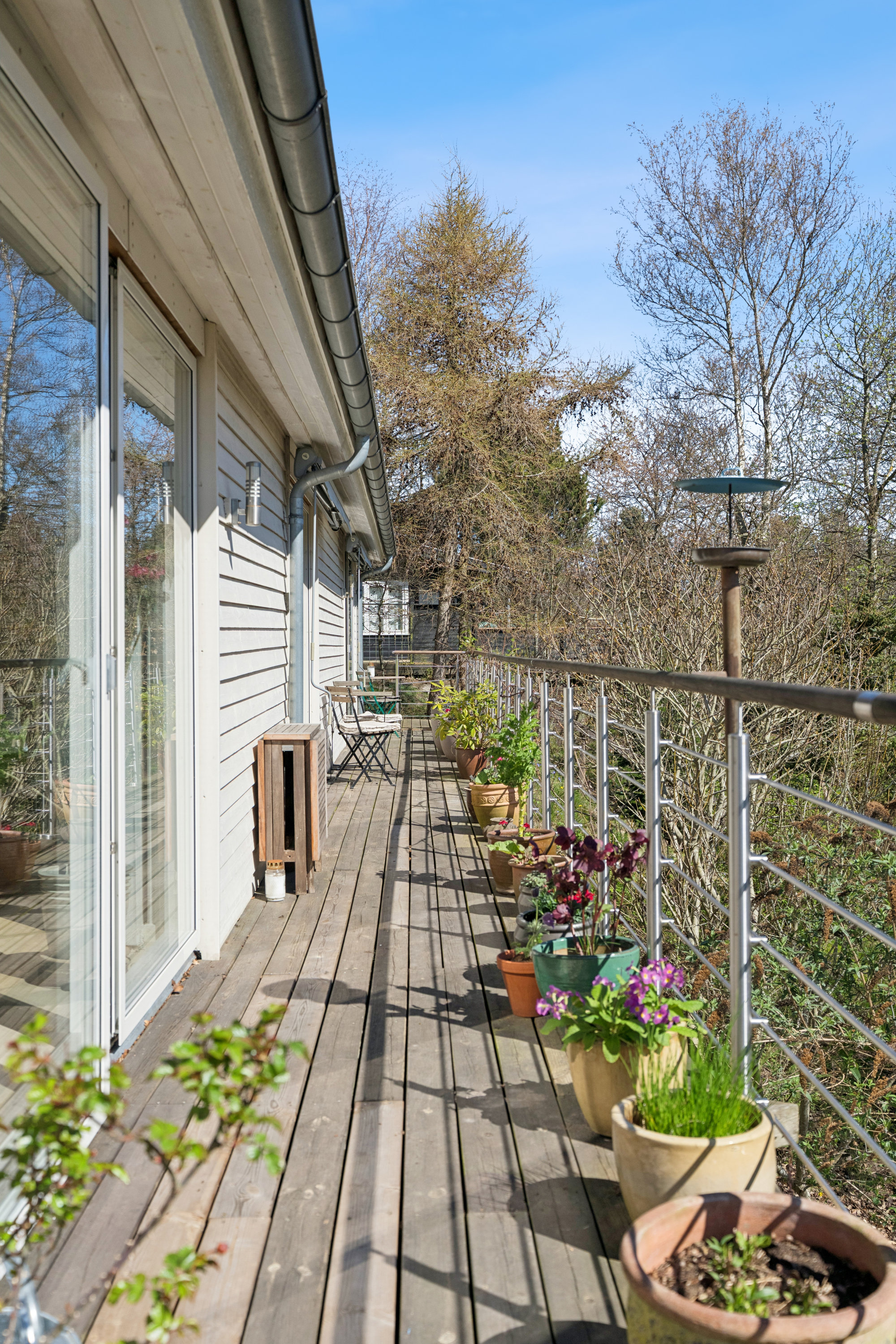 Fremhævet terrasse billede i fuldskærmstilstand. Billede af Silkehalevej 14, Skelhøje Plantage, 8400 Ebeltoft