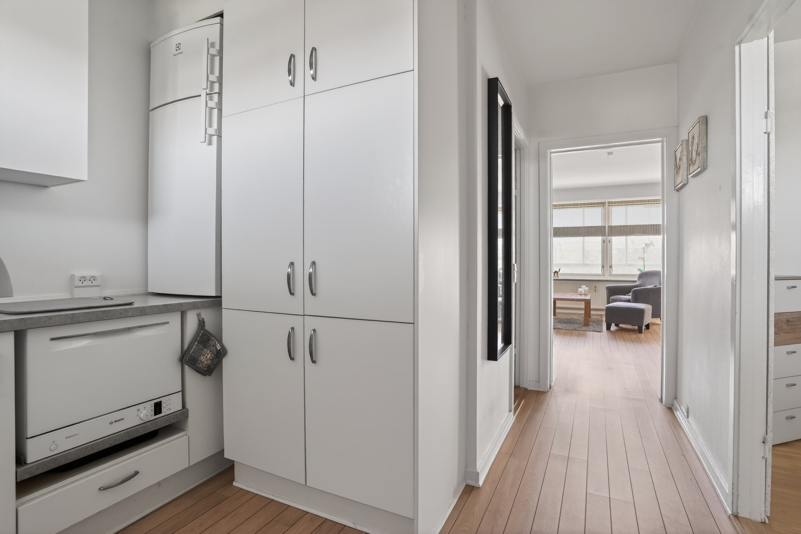 Fremhævet køkken billede i fuldskærmstilstand. Billede af Ericavej 147, 2. 33., 2820 Gentofte