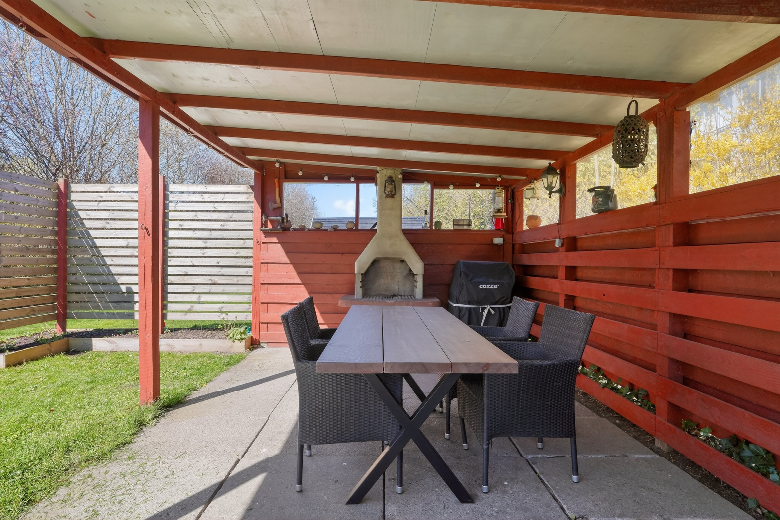 Fremhævet terrasse billede i fuldskærmstilstand. Billede af Ericavej 147, 2. 33., 2820 Gentofte