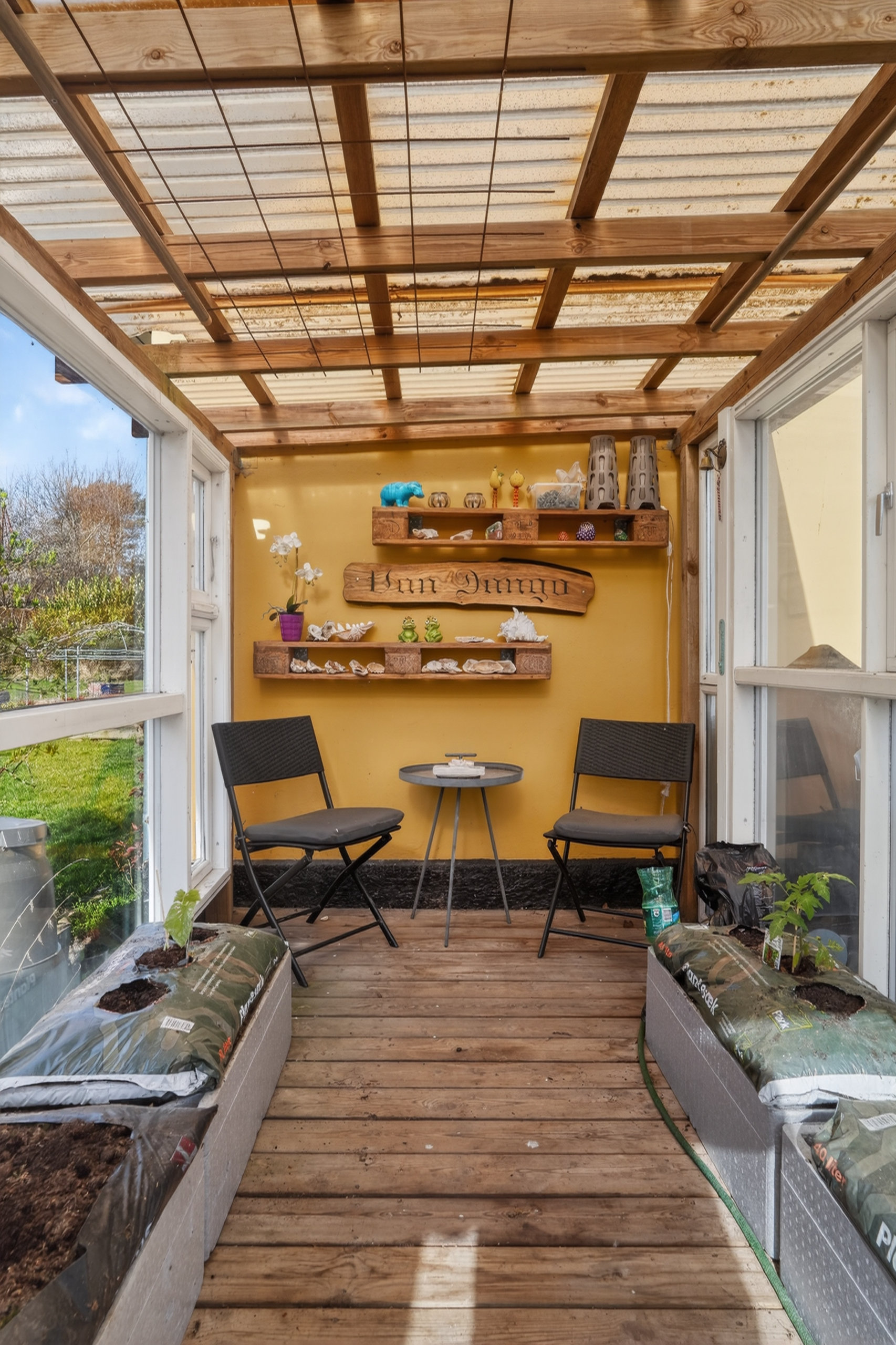 Fremhævet terrasse billede i fuldskærmstilstand. Billede af Telemansvej 1, Yderby Lyng, 4583 Sjællands Odde