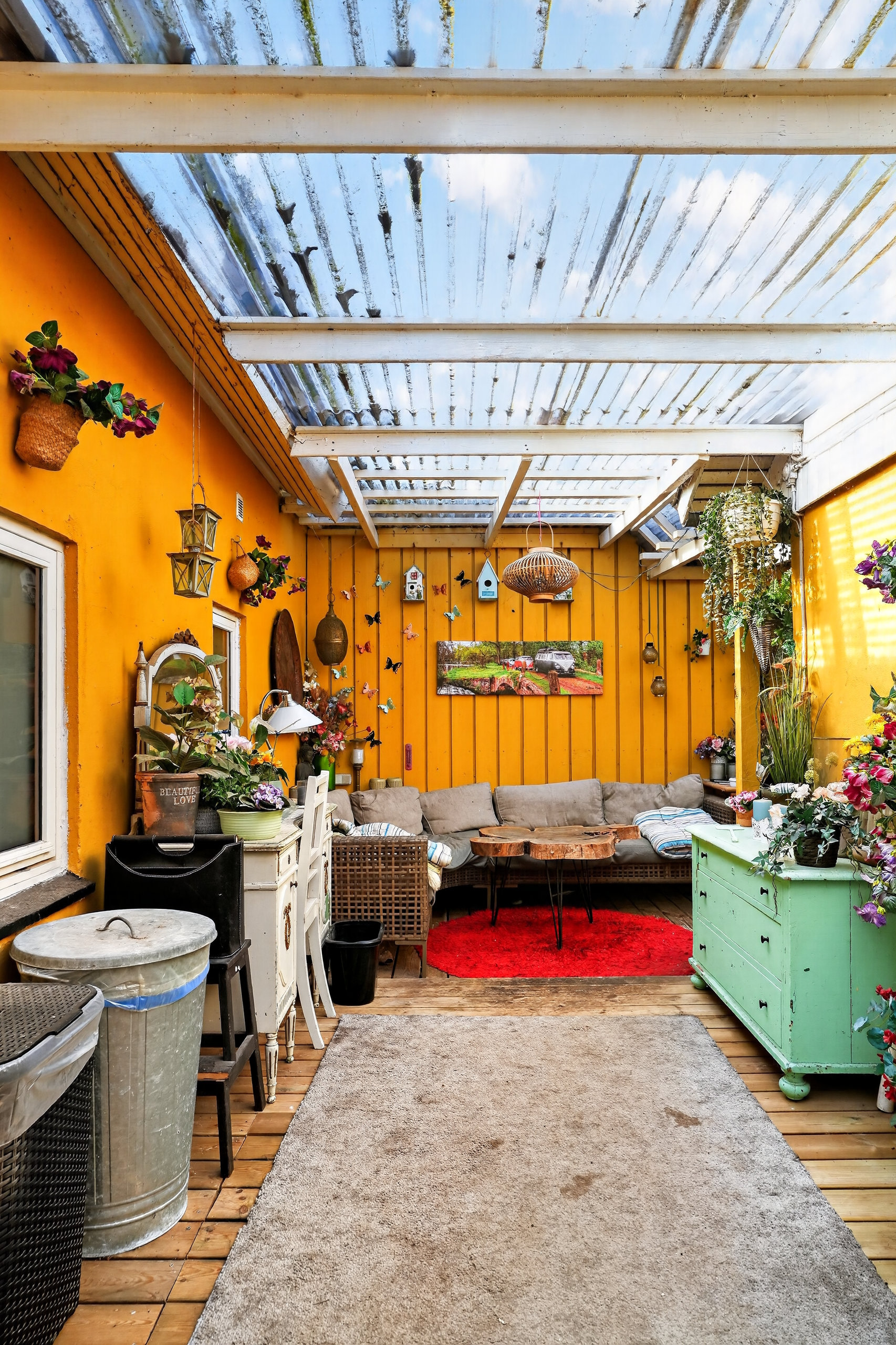 Fremhævet terrasse billede i fuldskærmstilstand. Billede af Telemansvej 1, Yderby Lyng, 4583 Sjællands Odde