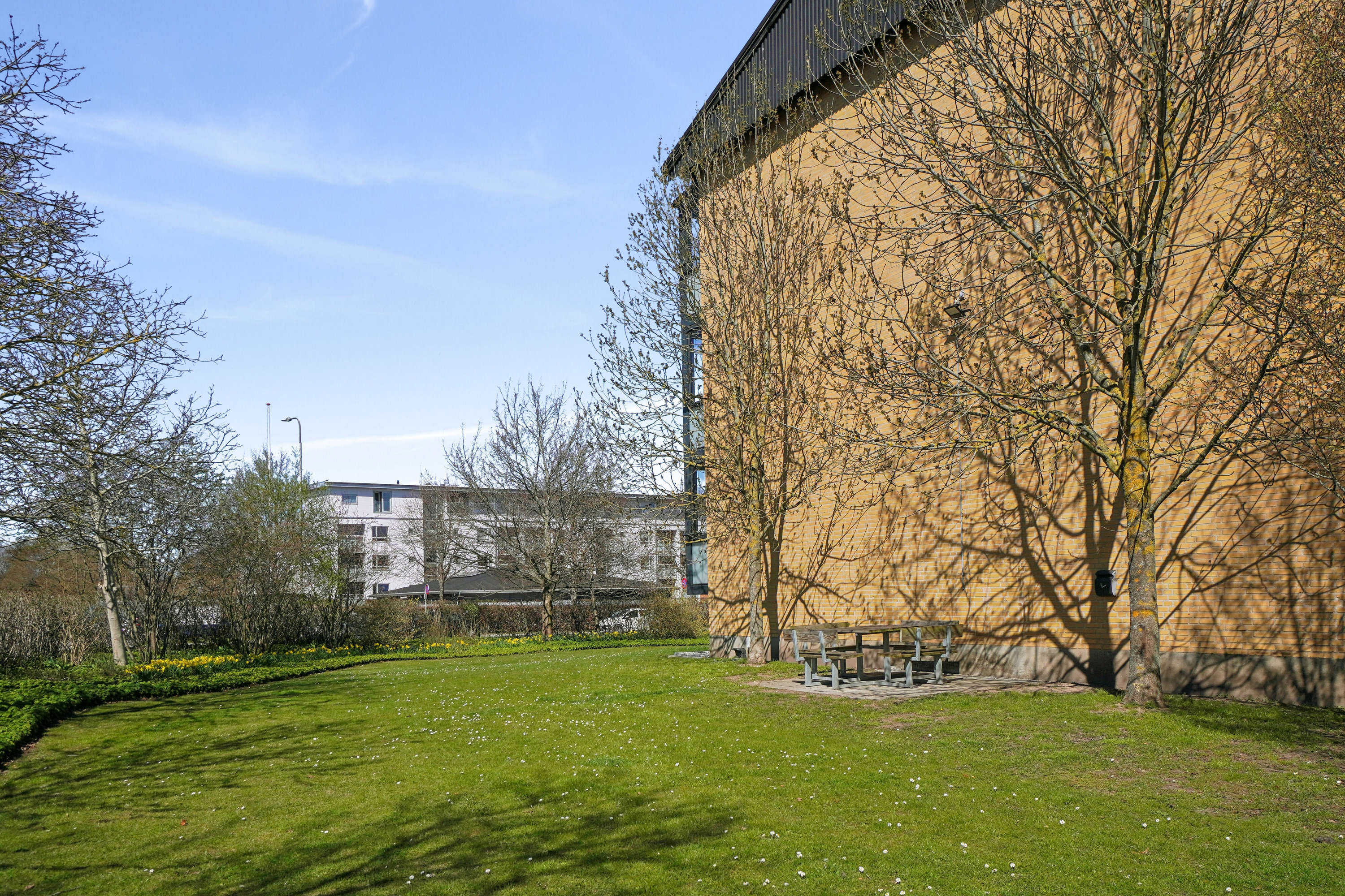 Fremhævet set fra haven billede i fuldskærmstilstand. Billede af Ejboparken 39, st.. th., 4000 Roskilde
