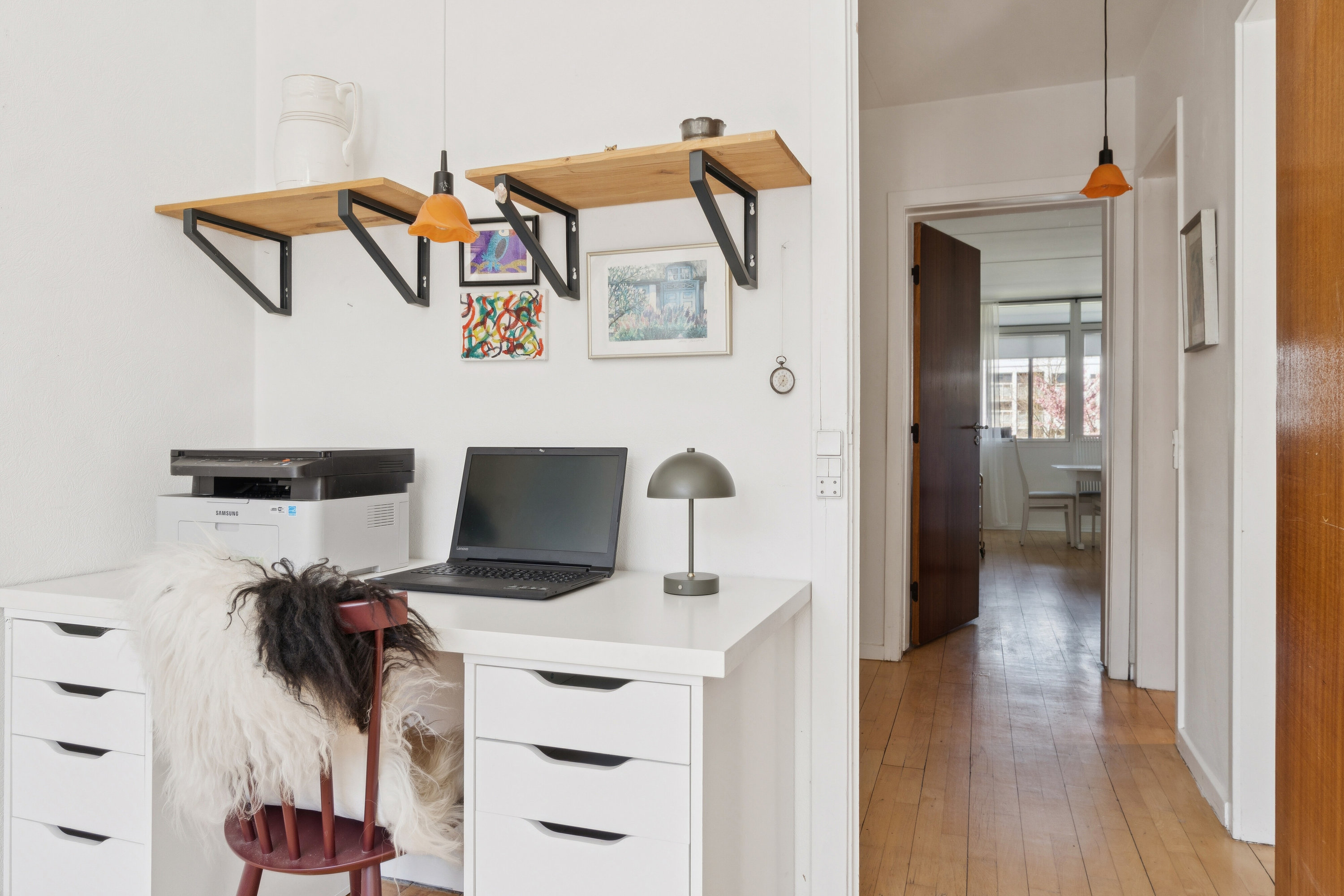 Fremhævet arbejdsværelse billede i fuldskærmstilstand. Billede af Ejboparken 39, st.. th., 4000 Roskilde