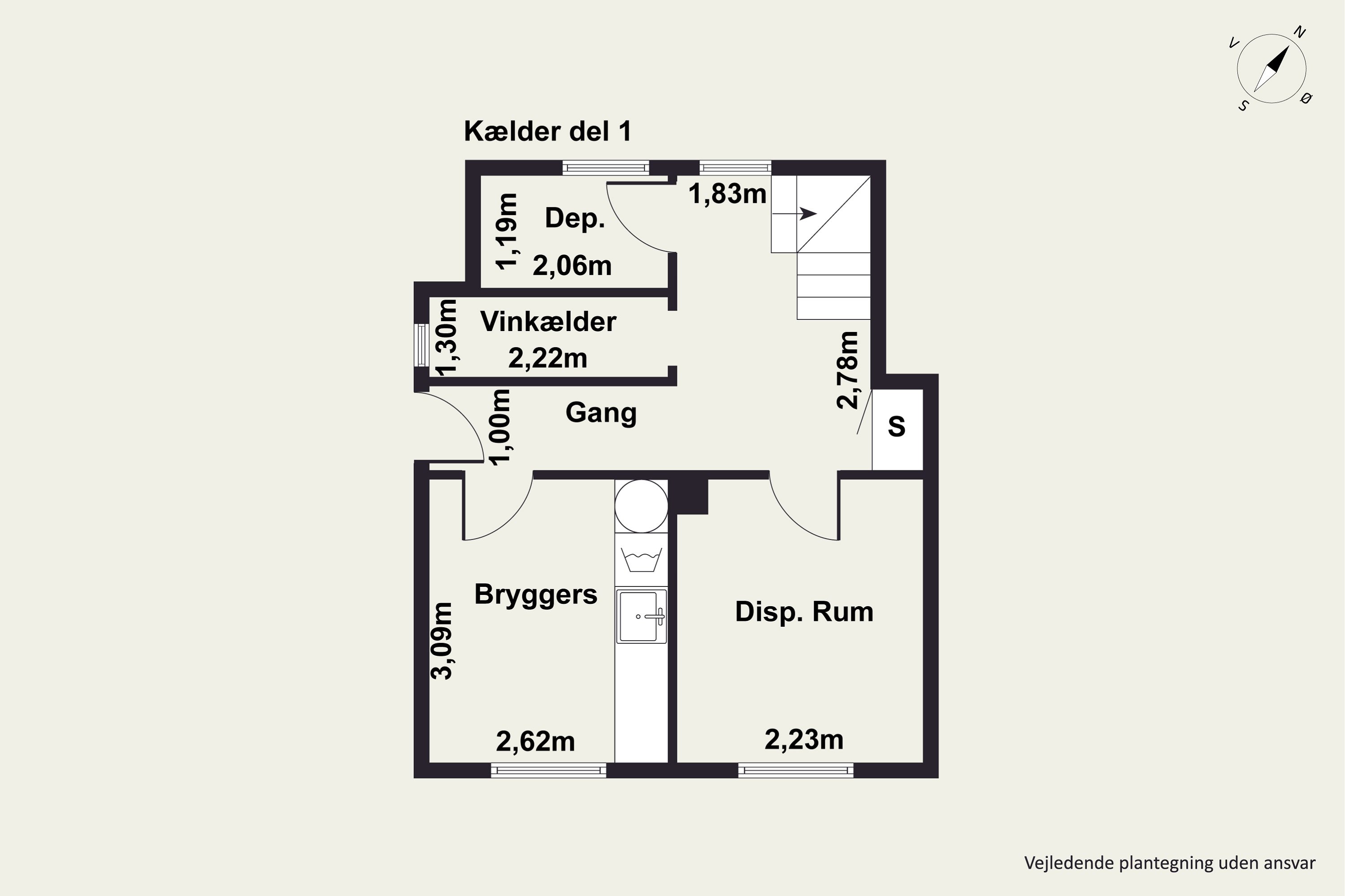 Plantegninger billede af Asylgade 17, 8660 Skanderborg