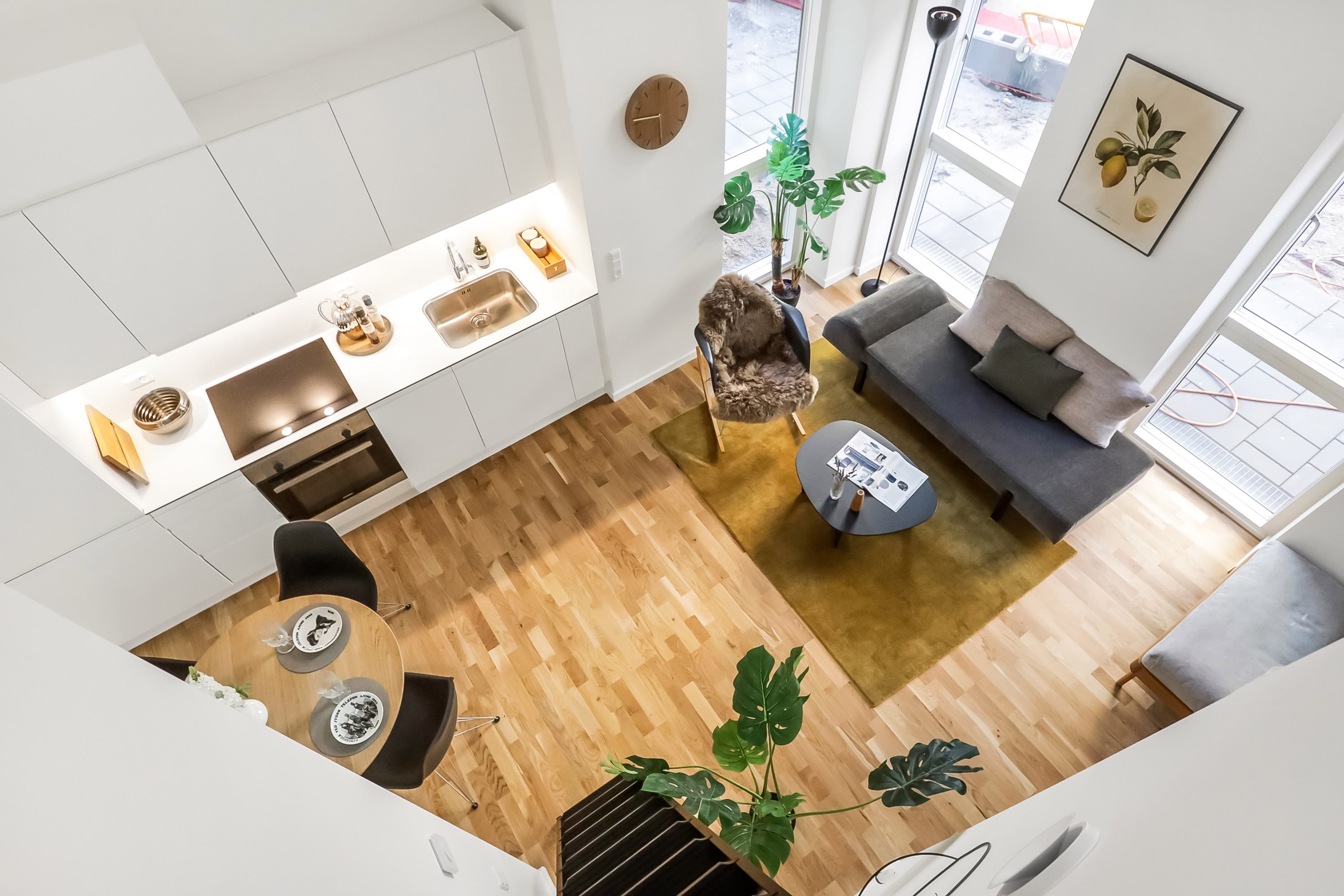 Fremhævet stue billede i fuldskærmstilstand. Billede af Trælaststræde 10, 5000 Odense C