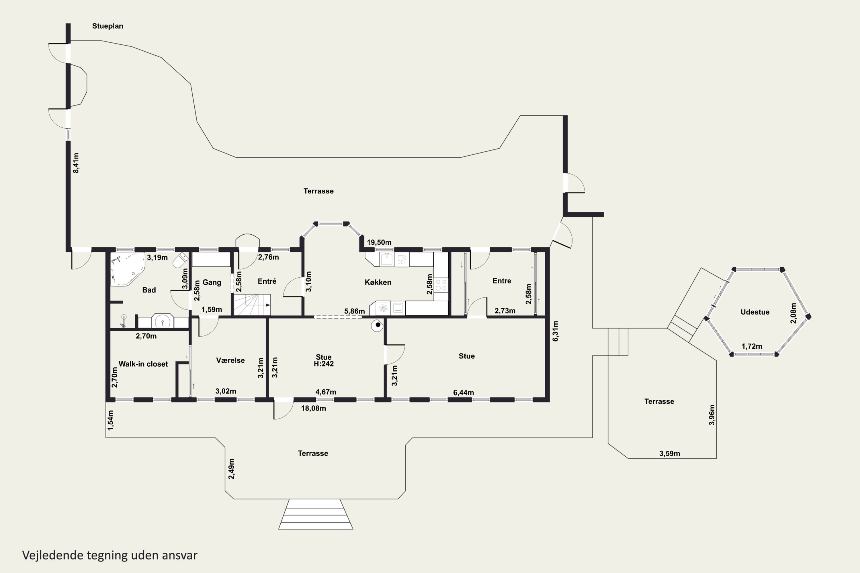 Plantegninger billede af Løvlundvej 17, 7190 Billund