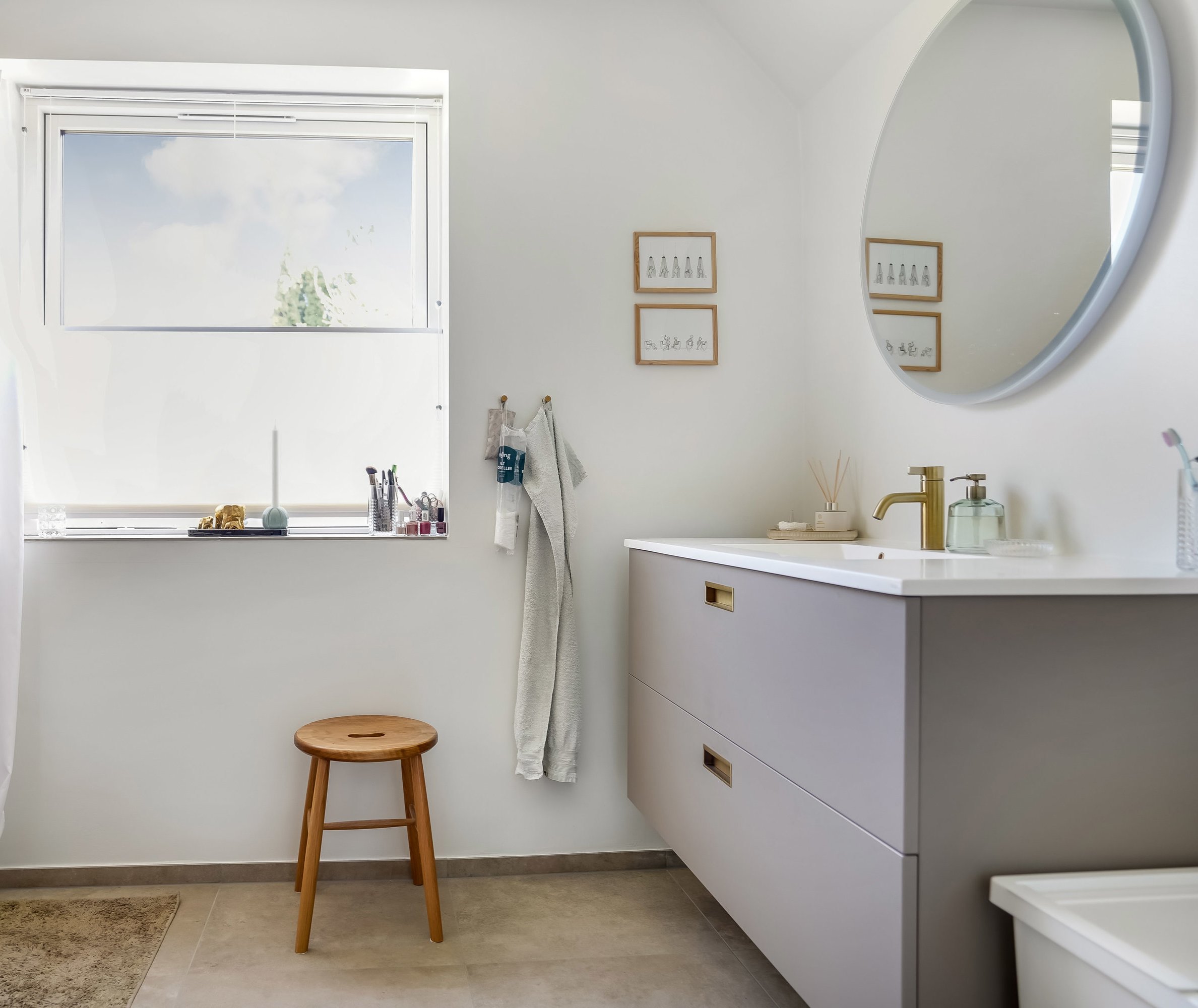 Fremhævet badeværelse billede i fuldskærmstilstand. Billede af Bellisvej 7, 5000 Odense C