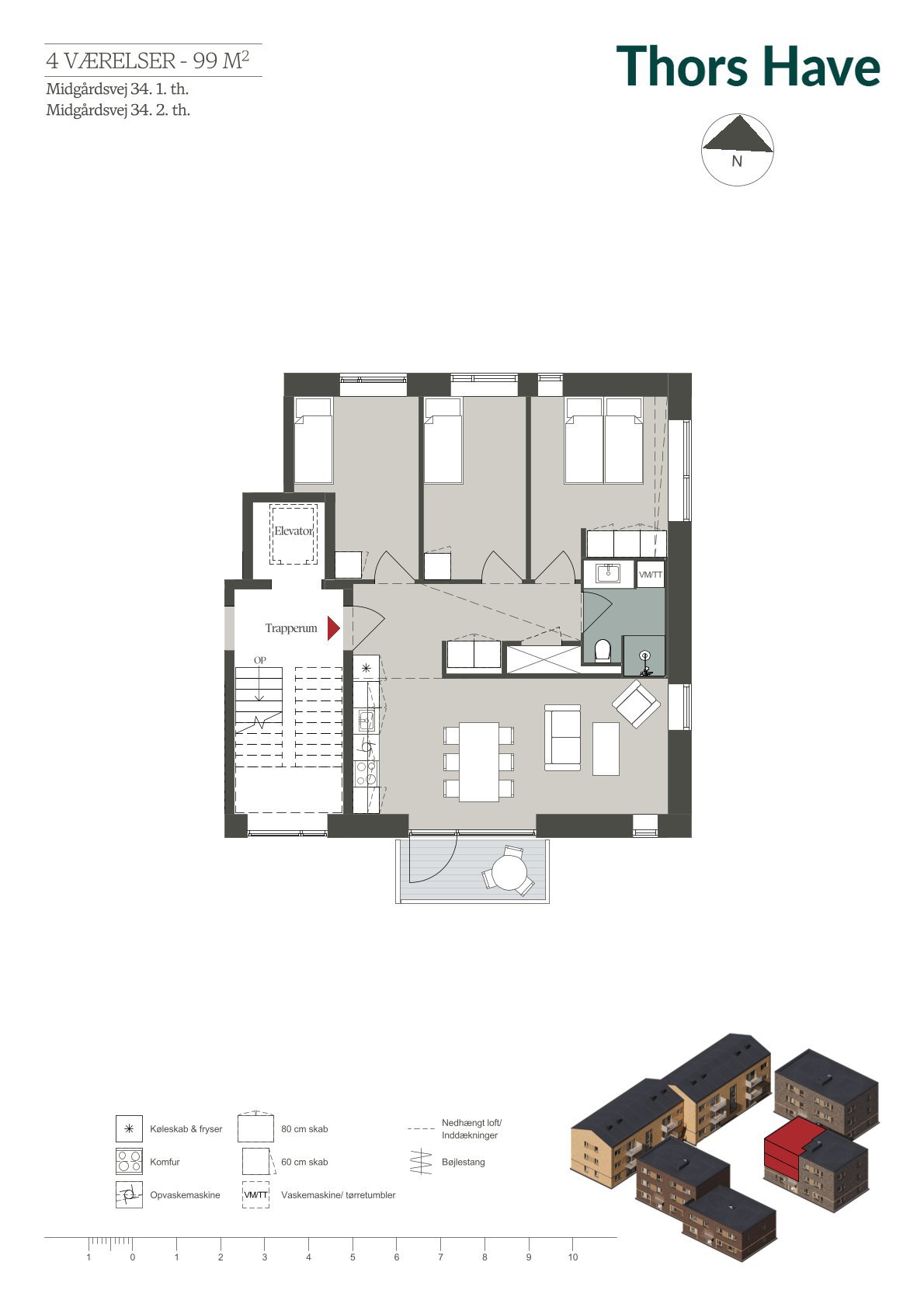 Fremhævet  billede i fuldskærmstilstand. Billede af Midgårdsvej 34, 1. th., Bolbro, 5200 Odense V