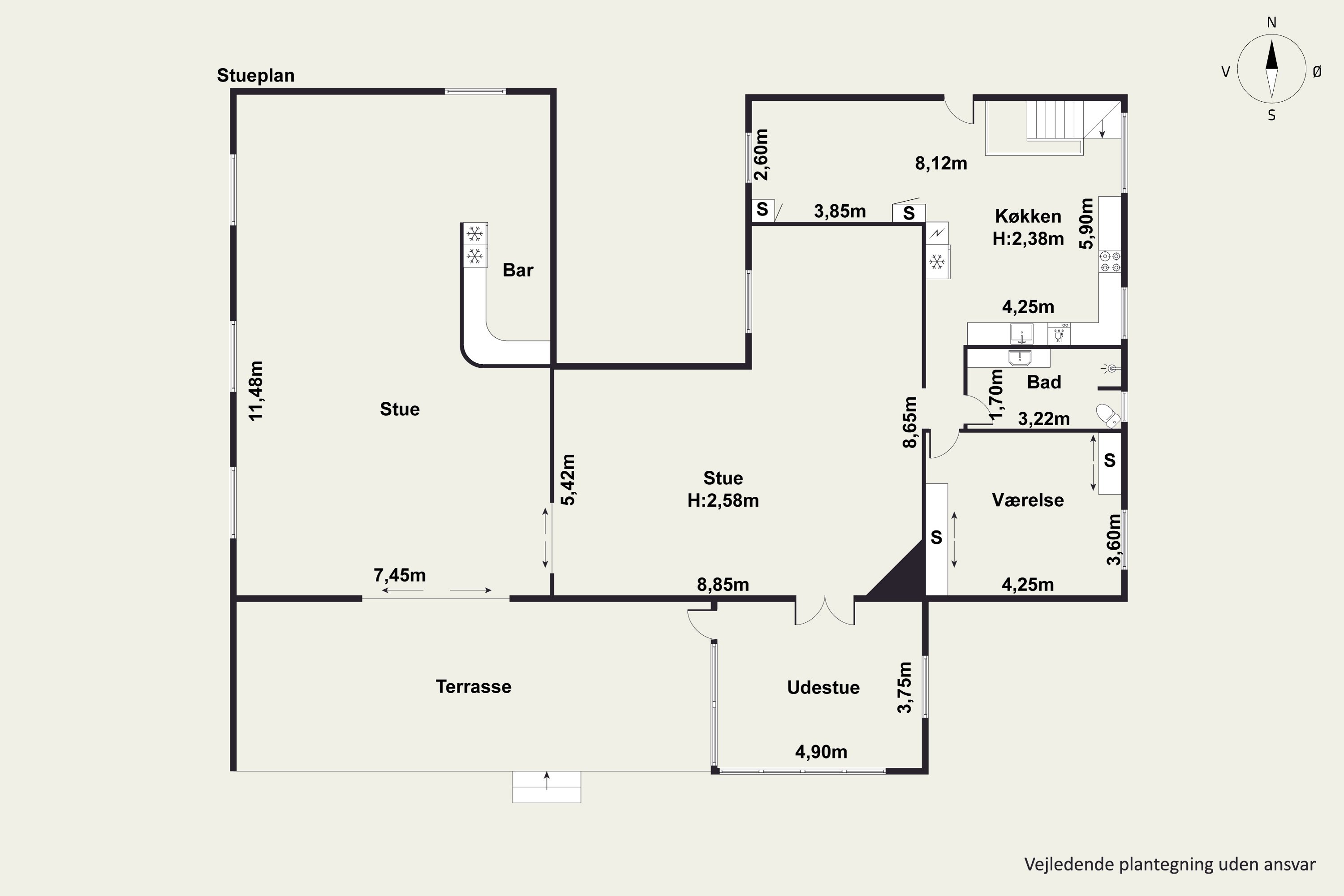 Plantegninger billede af Hjallerup Alle 16, 2770 Kastrup