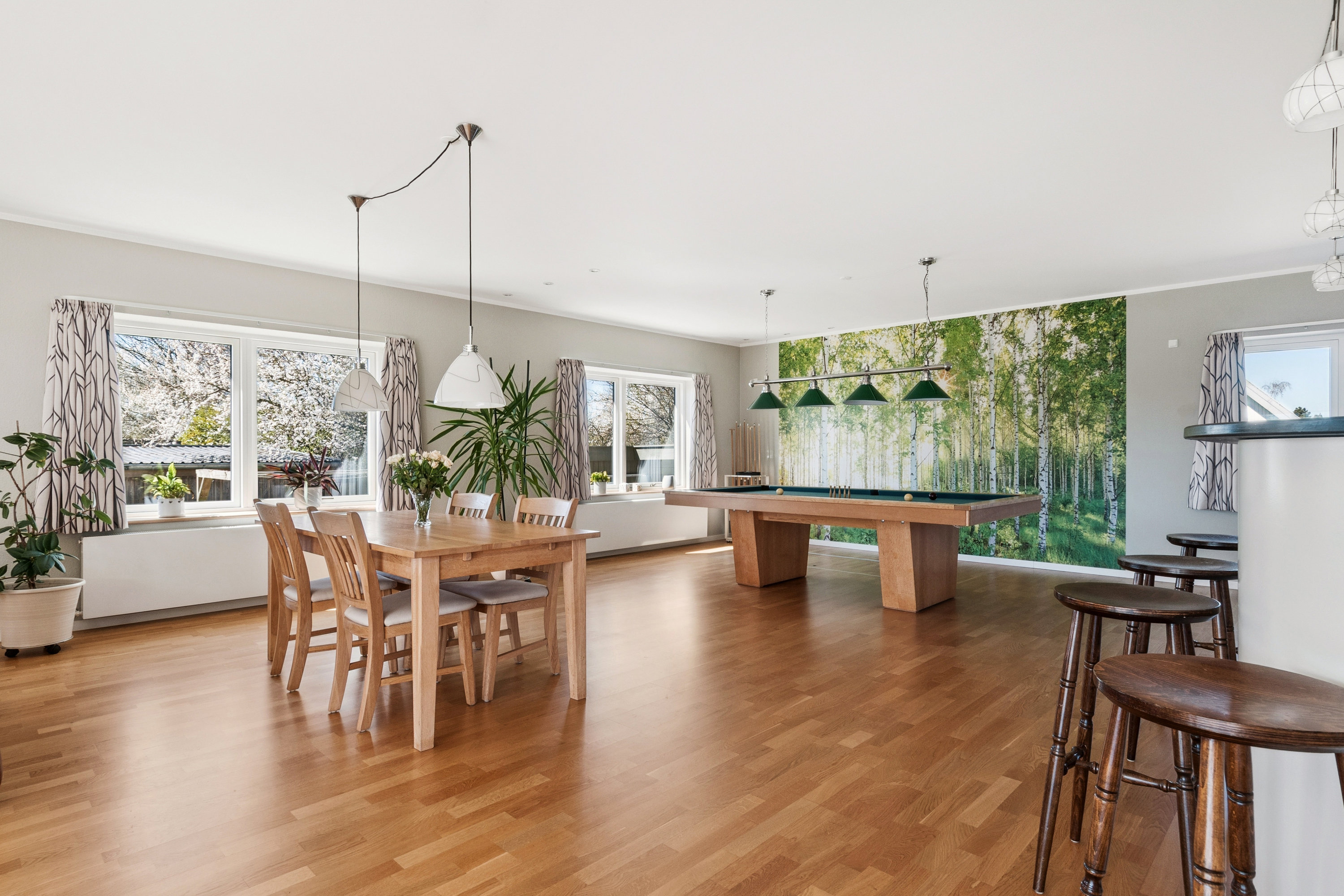 Fremhævet stue billede i fuldskærmstilstand. Billede af Hjallerup Alle 16, 2770 Kastrup