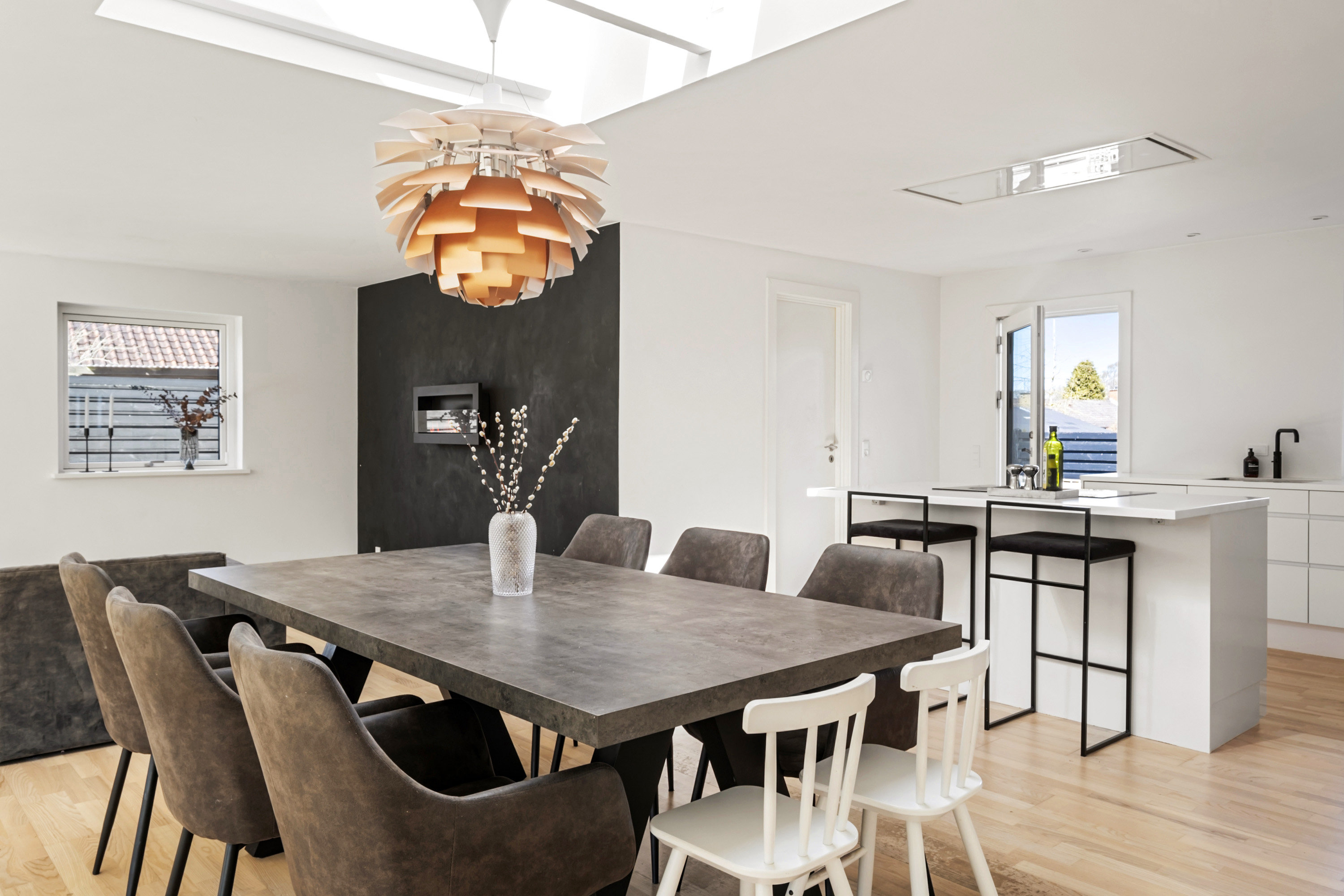 Fremhævet spisestue billede i fuldskærmstilstand. Billede af Hovgårdsvej 11, 3060 Espergærde