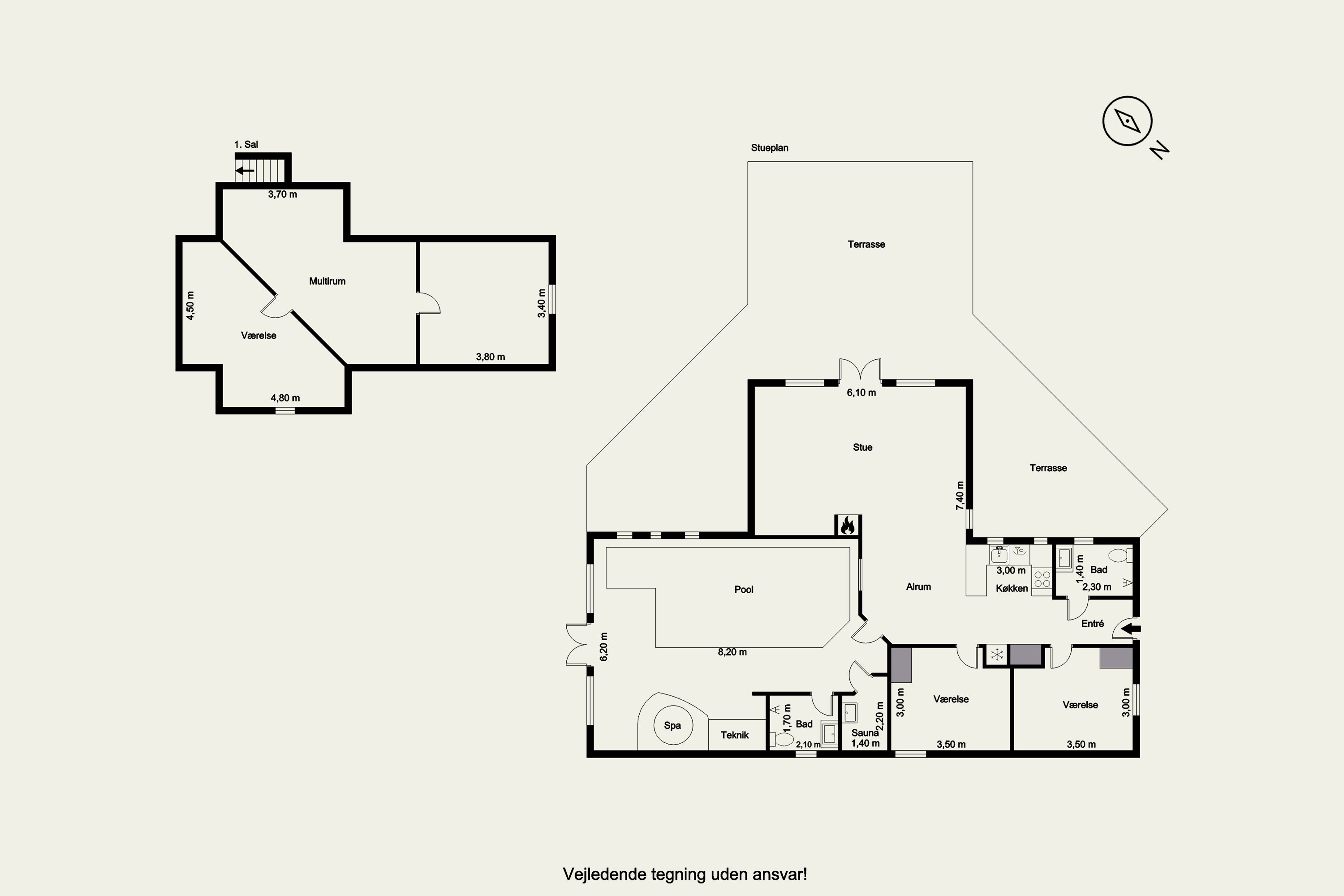 Plantegninger billede af Skovvang 33, Lønne, 6830 Nørre Nebel