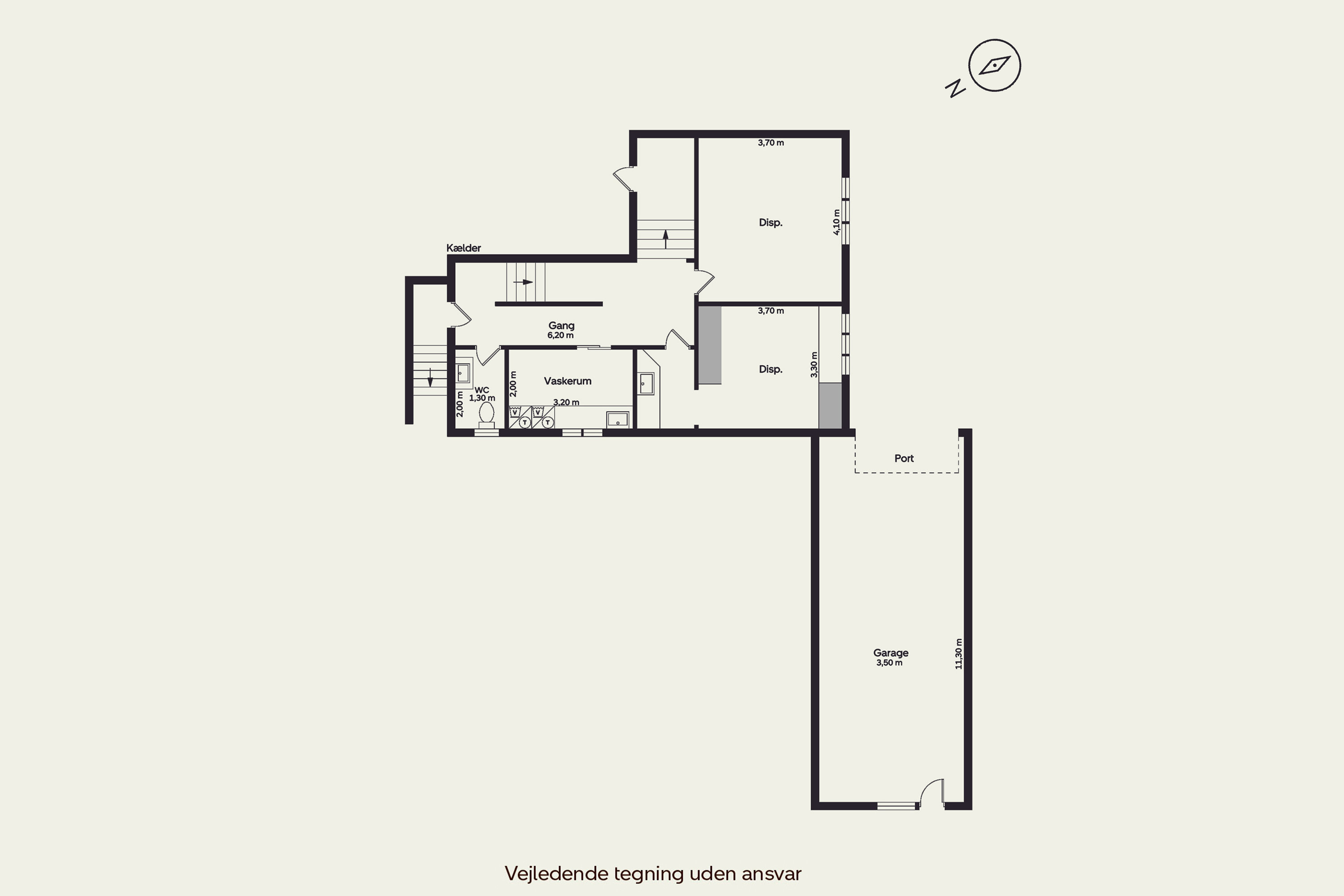 Plantegninger billede af Søndergade 22, 6920 Videbæk