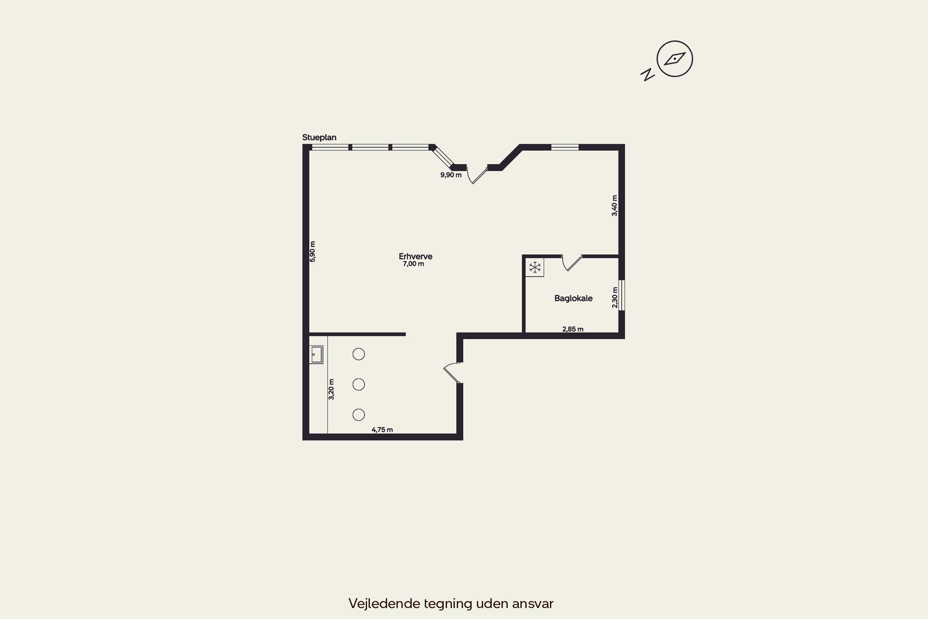 Plantegninger billede af Søndergade 22, 6920 Videbæk