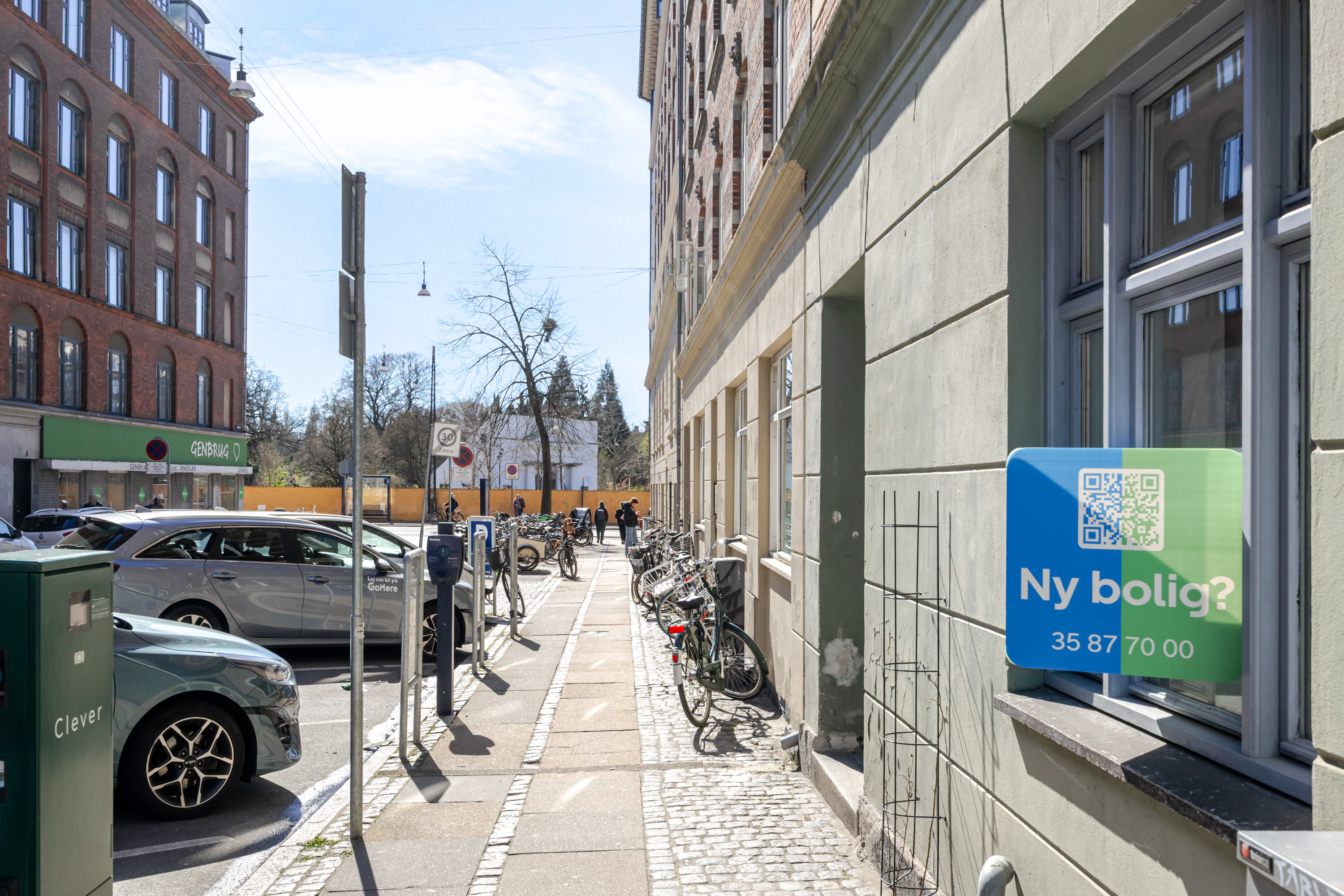 Fremhævet andet billede i fuldskærmstilstand. Billede af Fyensgade 7, st.. tv., 2200 København N