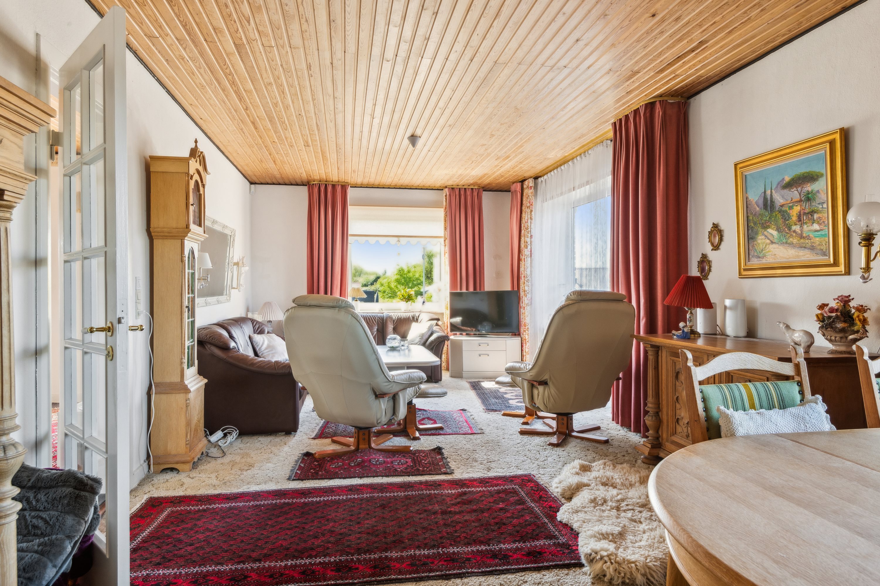 Fremhævet stue billede i fuldskærmstilstand. Billede af Oluf Borchs Vej 27, 9000 Aalborg