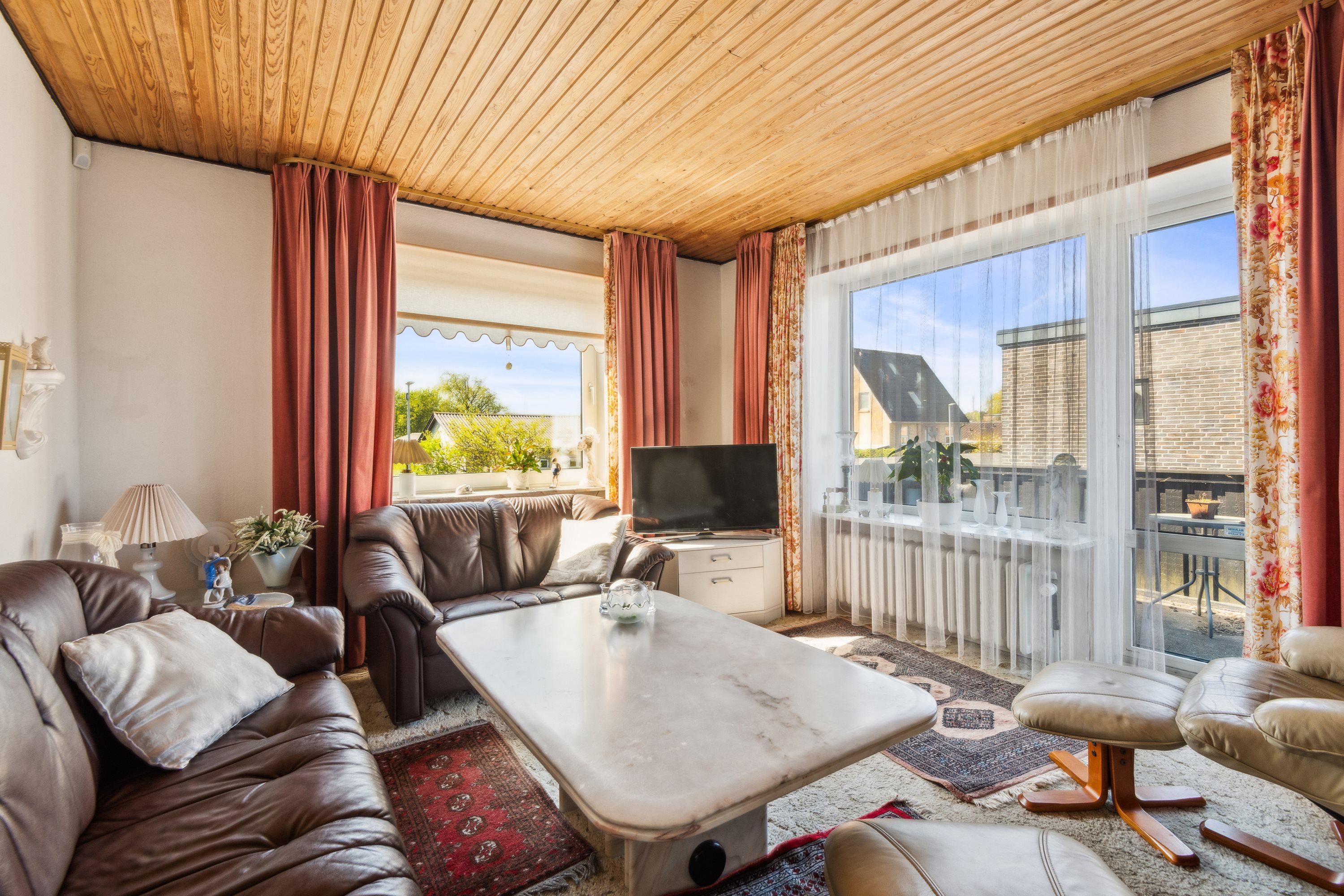 Fremhævet stue billede i fuldskærmstilstand. Billede af Oluf Borchs Vej 27, 9000 Aalborg