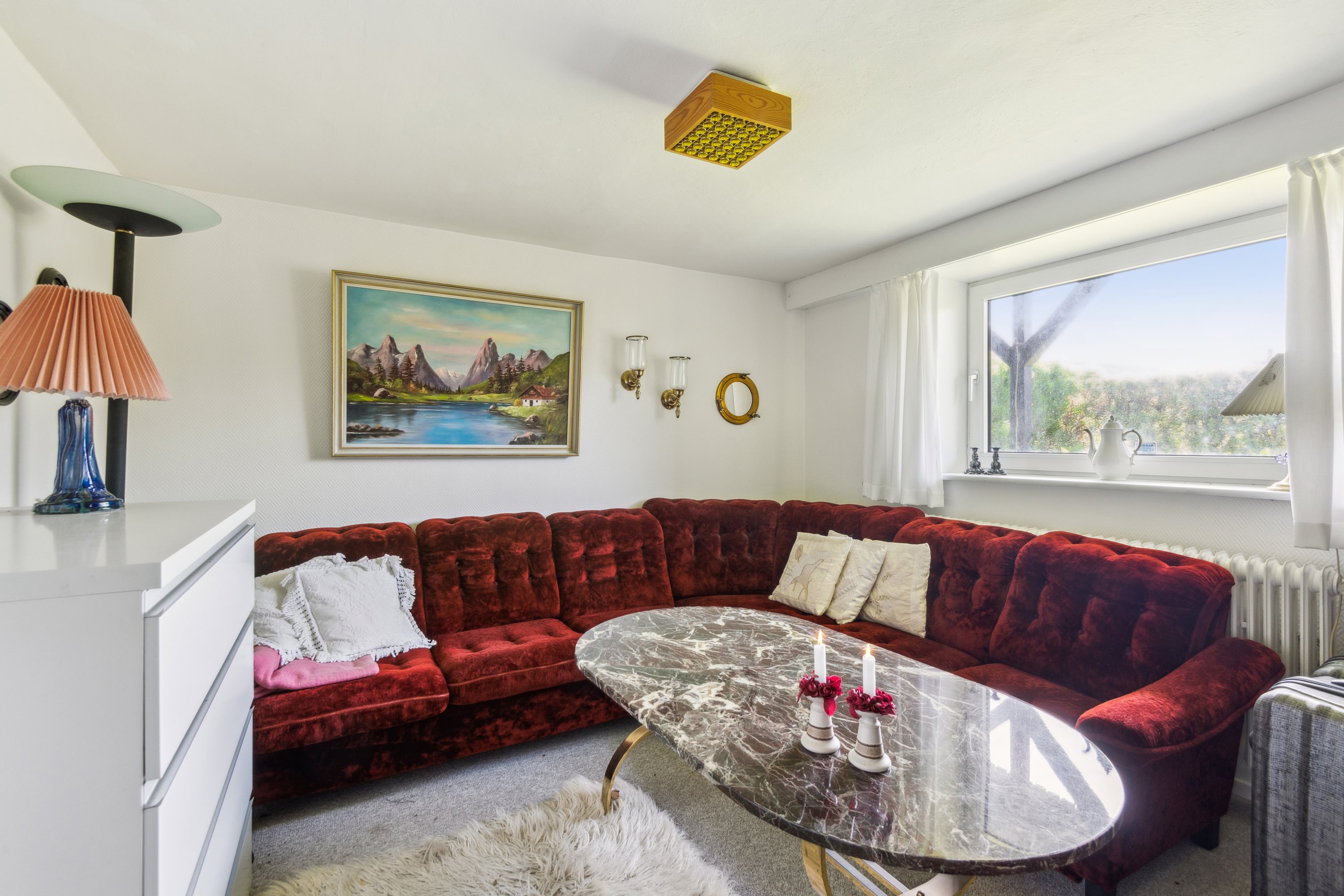 Fremhævet stue billede i fuldskærmstilstand. Billede af Oluf Borchs Vej 27, 9000 Aalborg