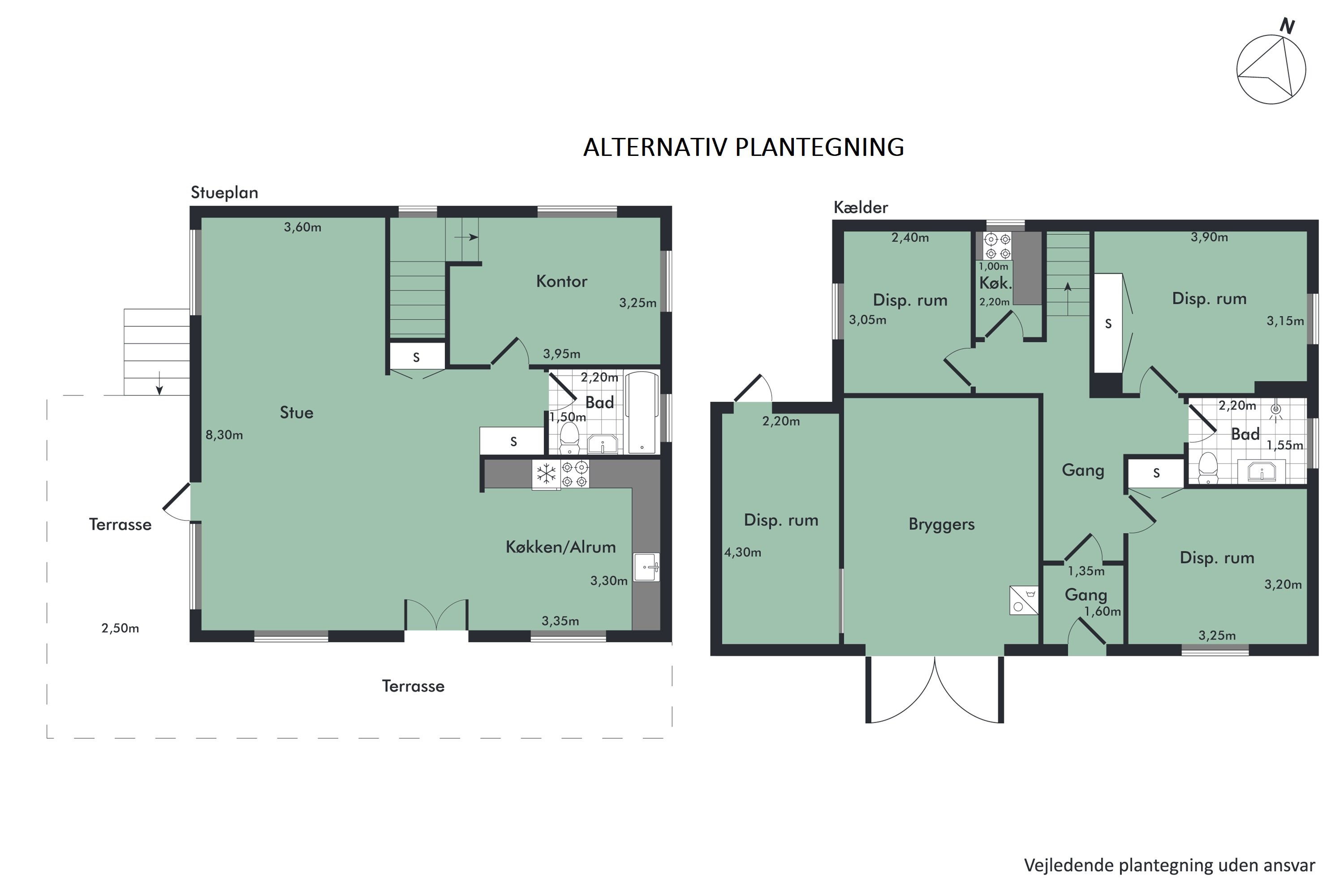 Plantegninger billede af Oluf Borchs Vej 27, 9000 Aalborg