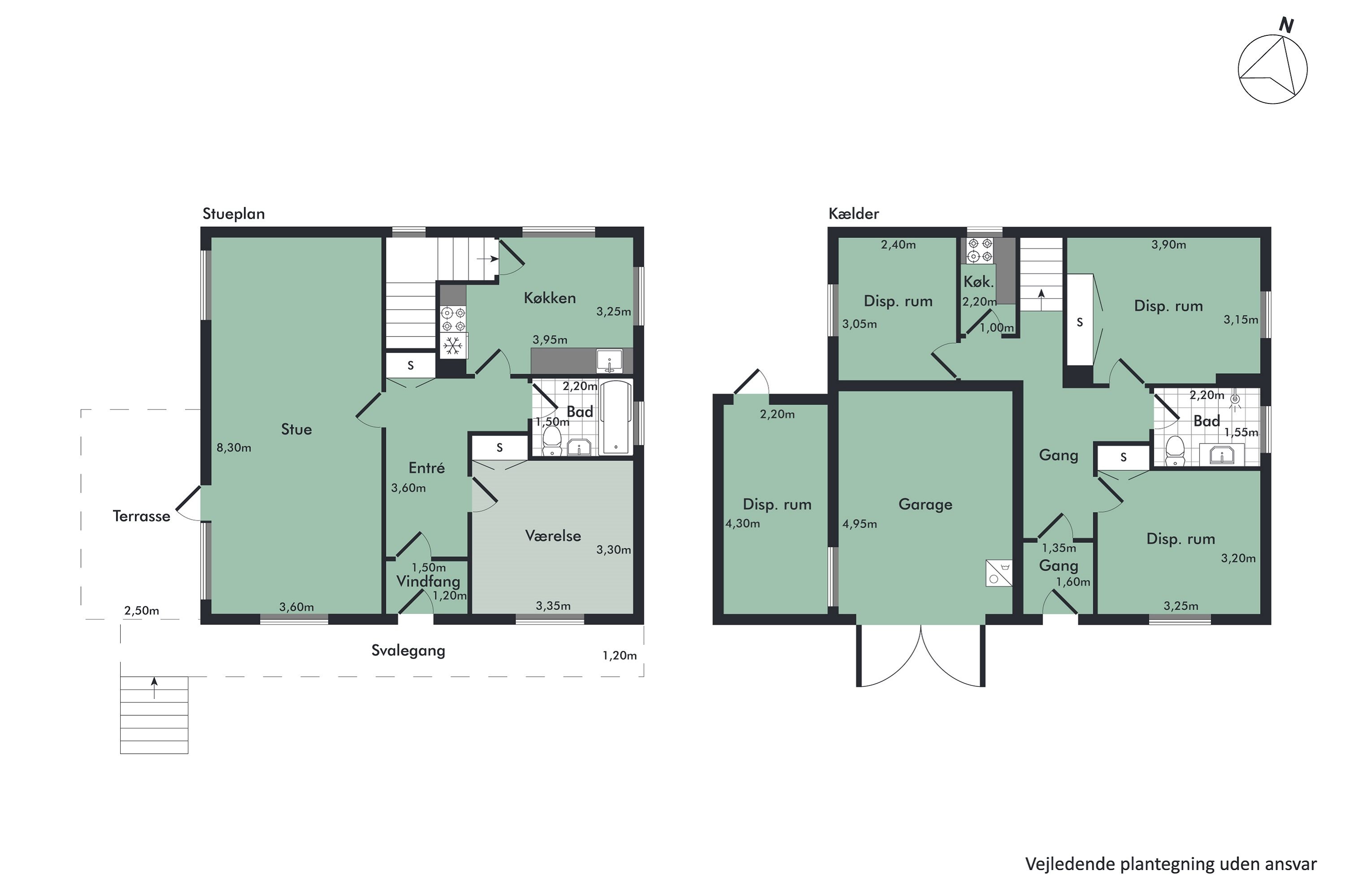 Plantegninger billede af Oluf Borchs Vej 27, 9000 Aalborg