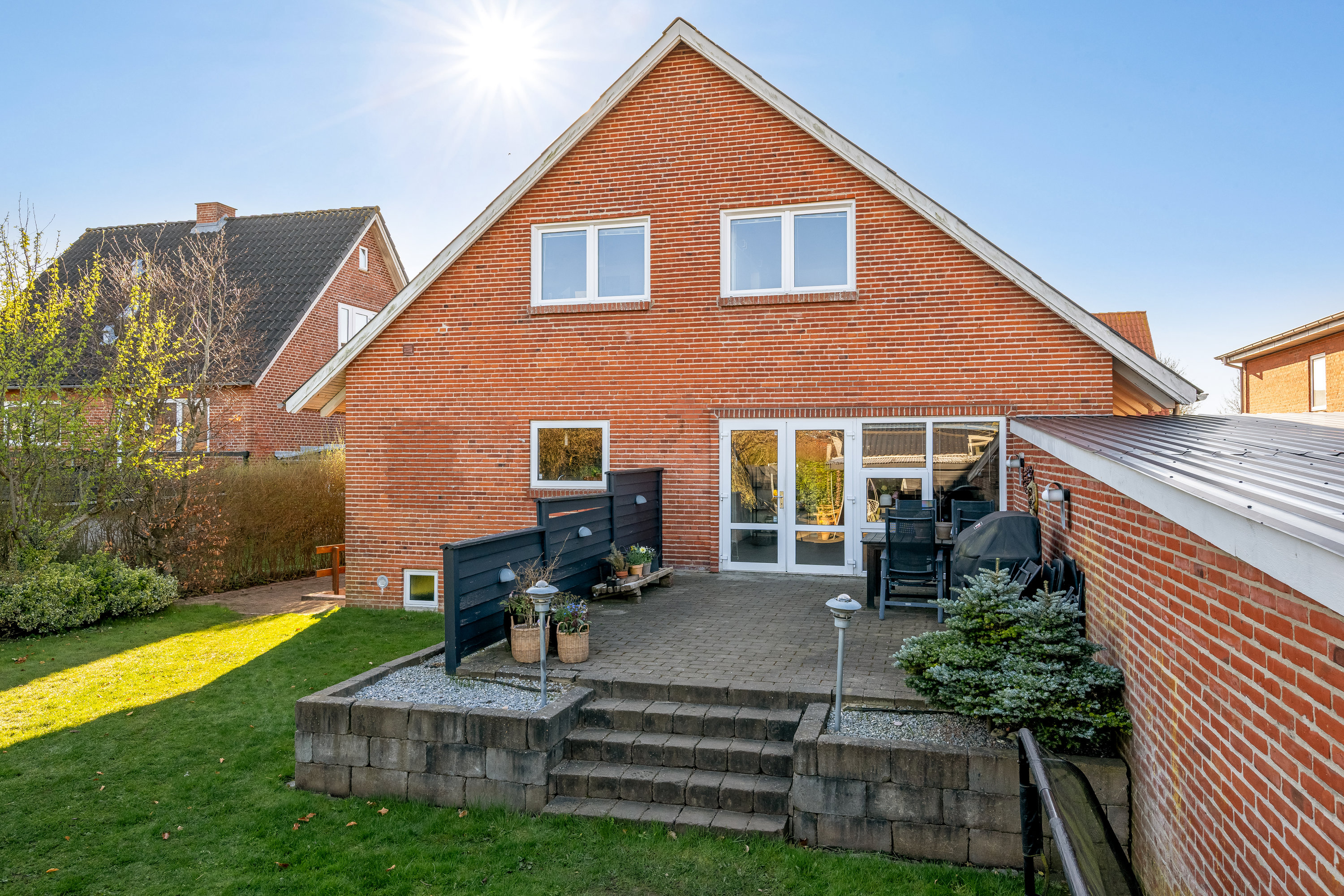 Fremhævet terrasse billede i fuldskærmstilstand. Billede af Søndergade 22, 6920 Videbæk