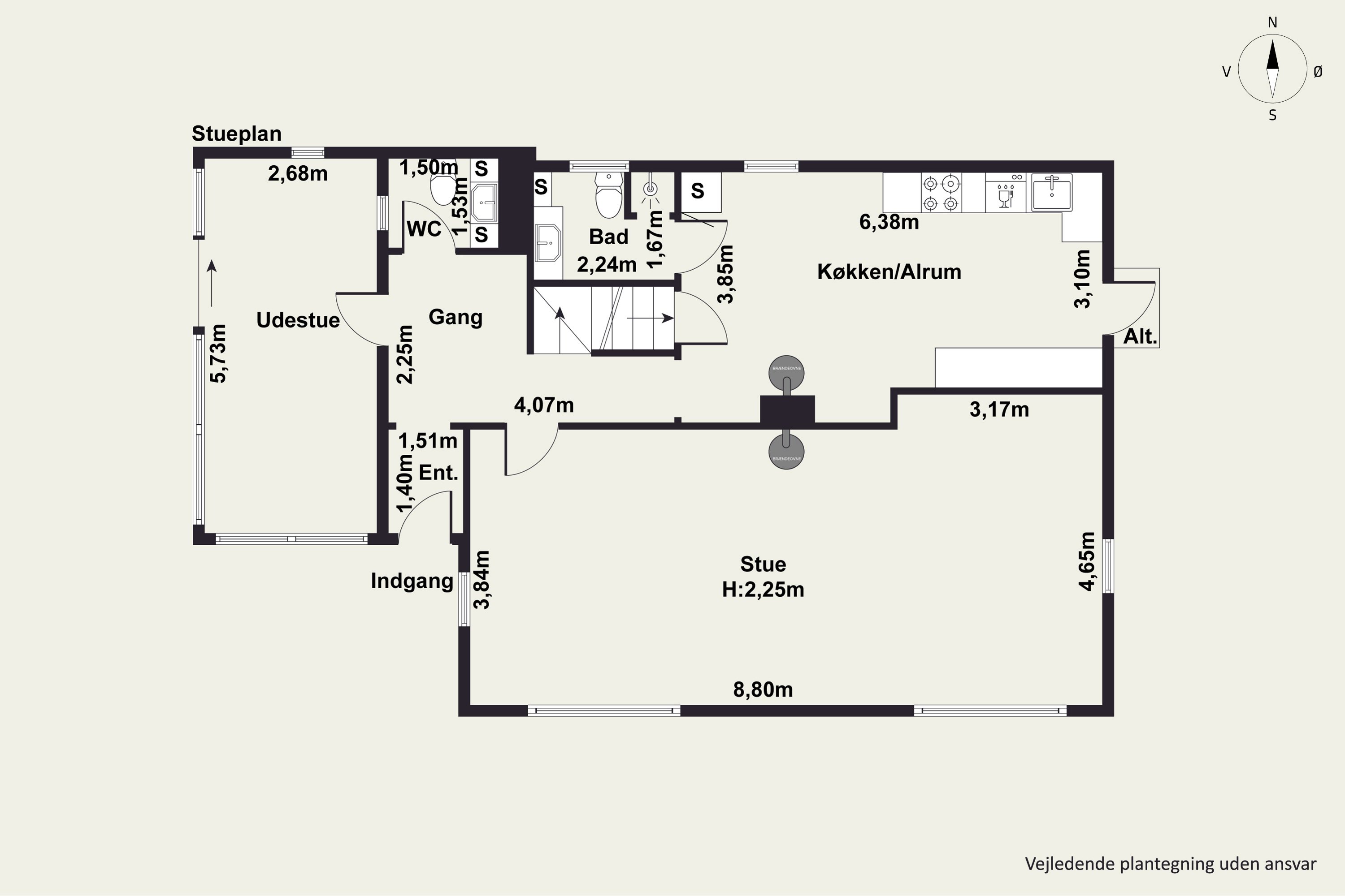 Plantegninger billede af Snæbumvej 47, Snæbum, 9500 Hobro