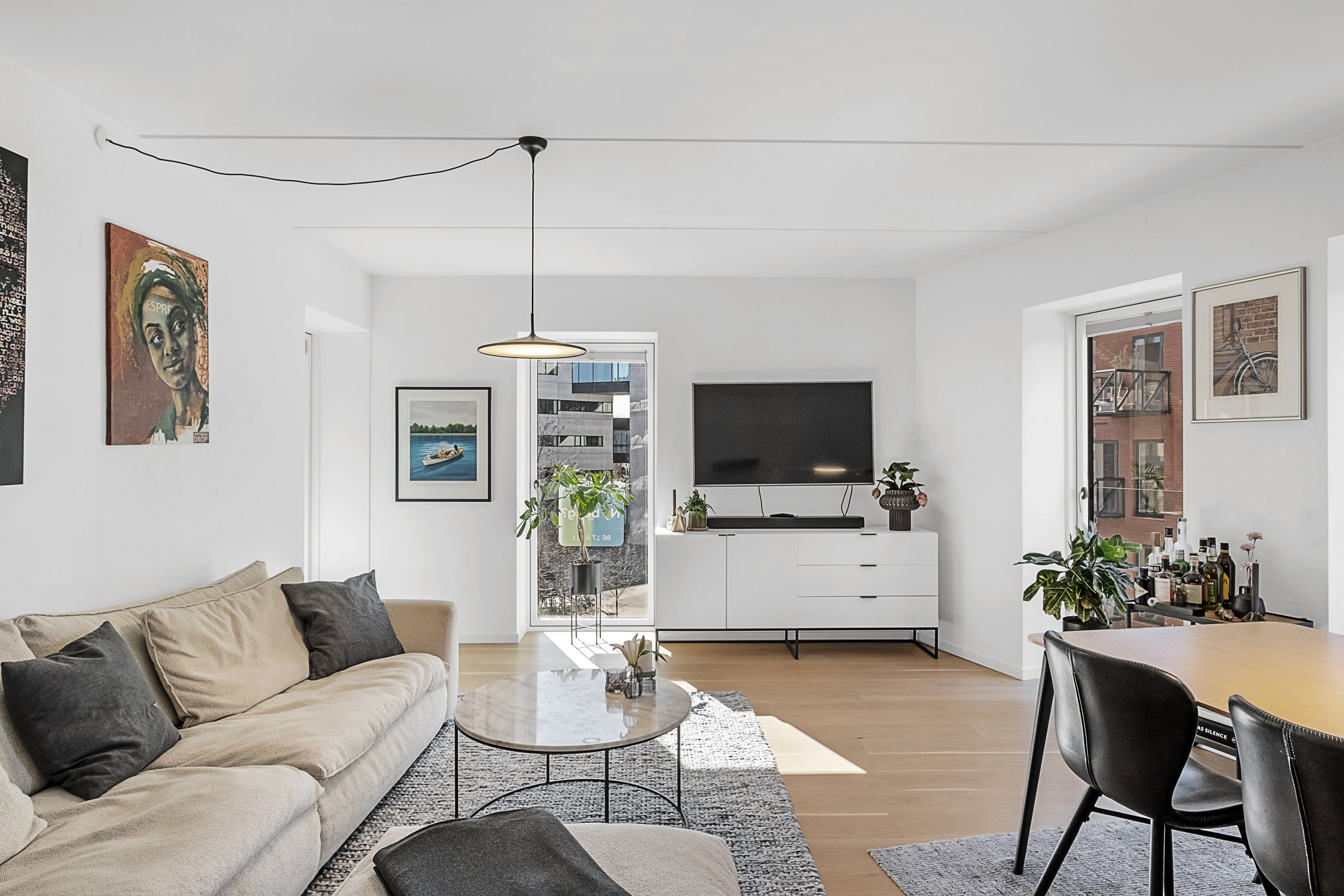 Fremhævet stue billede i fuldskærmstilstand. Billede af Ceresbyen 40, 2. 3., 8000 Aarhus C