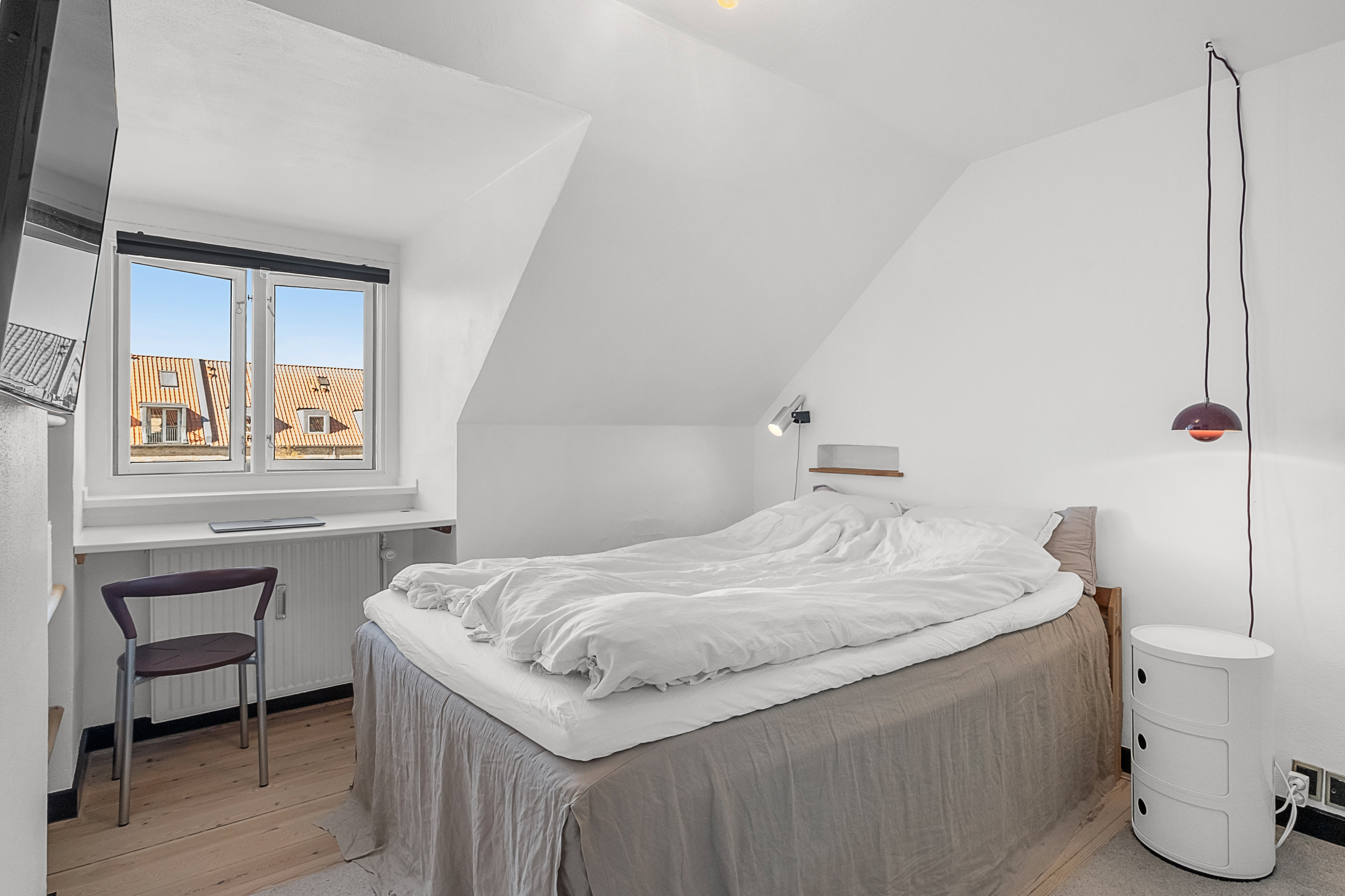 Fremhævet soveværelse billede i fuldskærmstilstand. Billede af Søndre Ringgade 77, 5. 1., 8000 Aarhus C