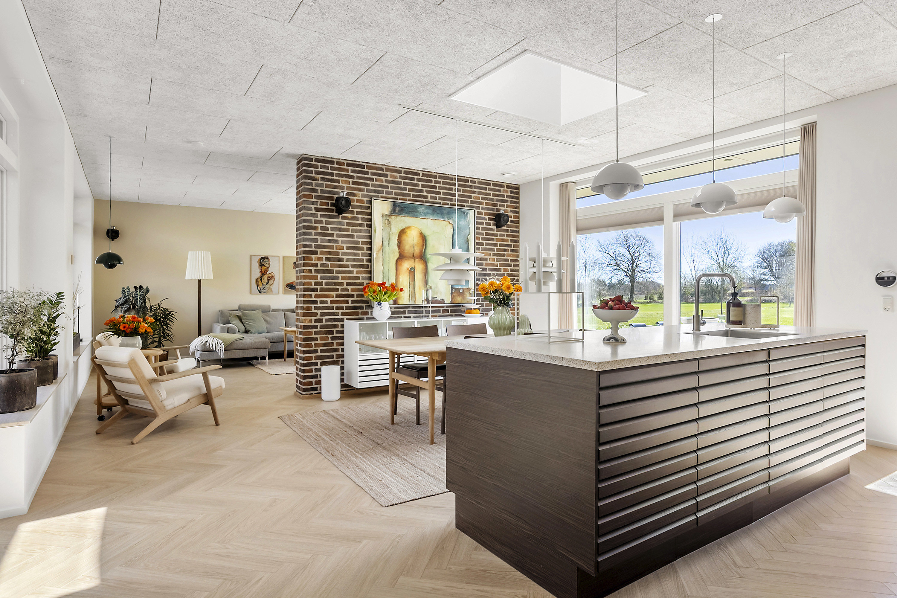 Fremhævet køkken billede i fuldskærmstilstand. Billede af Vigårdsvej 12, Læborg, 6600 Vejen