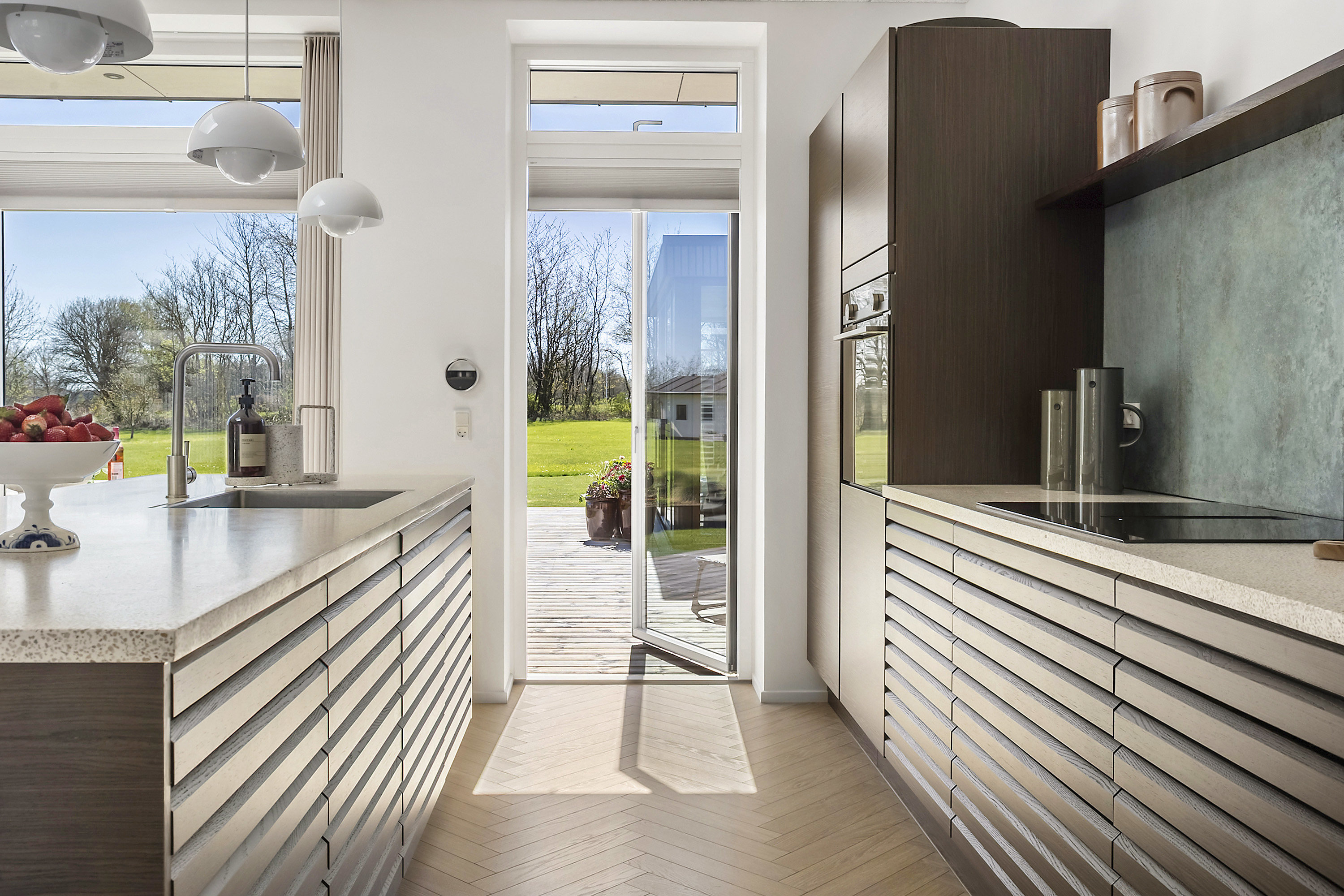 Fremhævet køkken billede i fuldskærmstilstand. Billede af Vigårdsvej 12, Læborg, 6600 Vejen