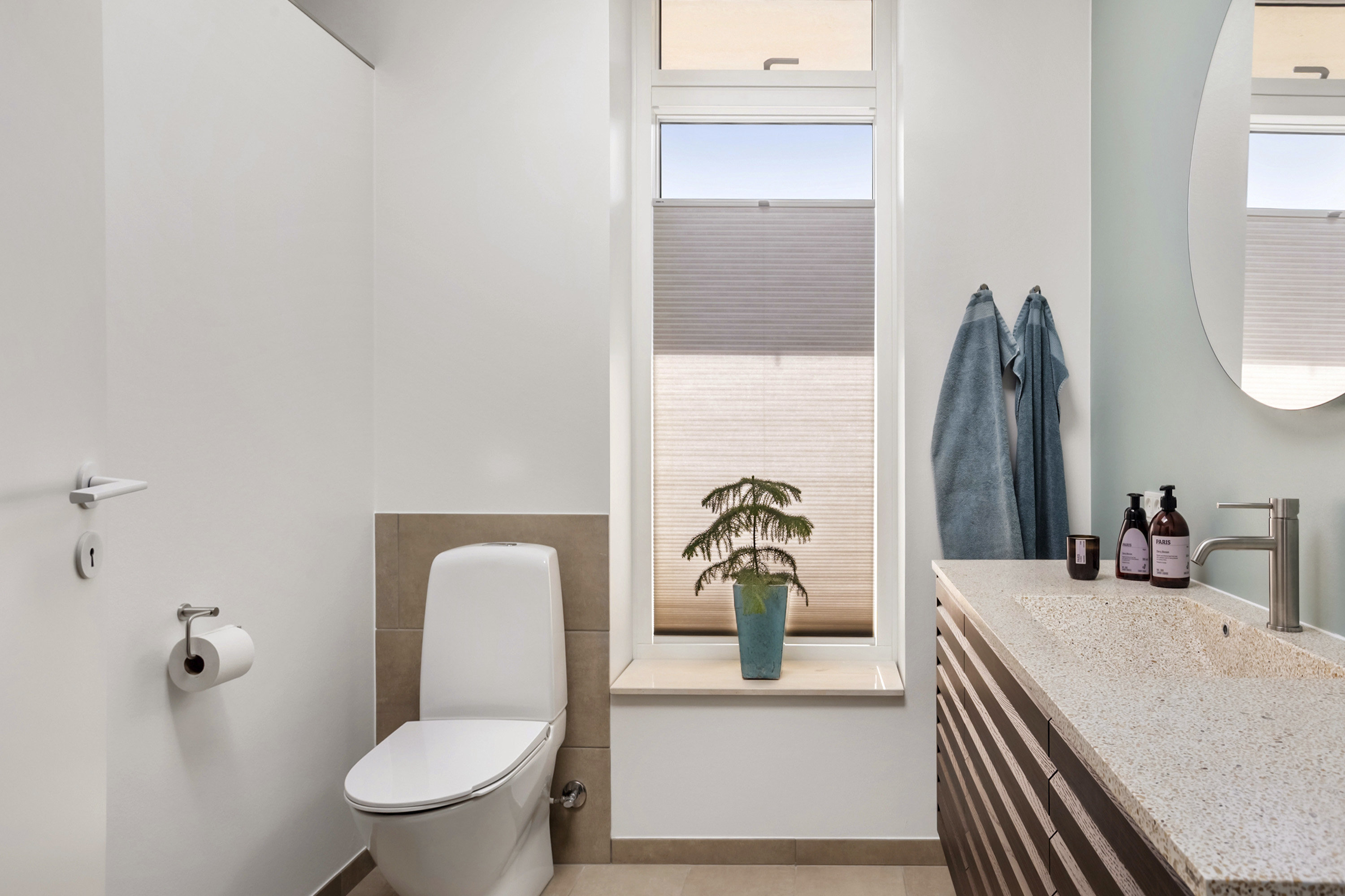 Fremhævet badeværelse billede i fuldskærmstilstand. Billede af Vigårdsvej 12, Læborg, 6600 Vejen