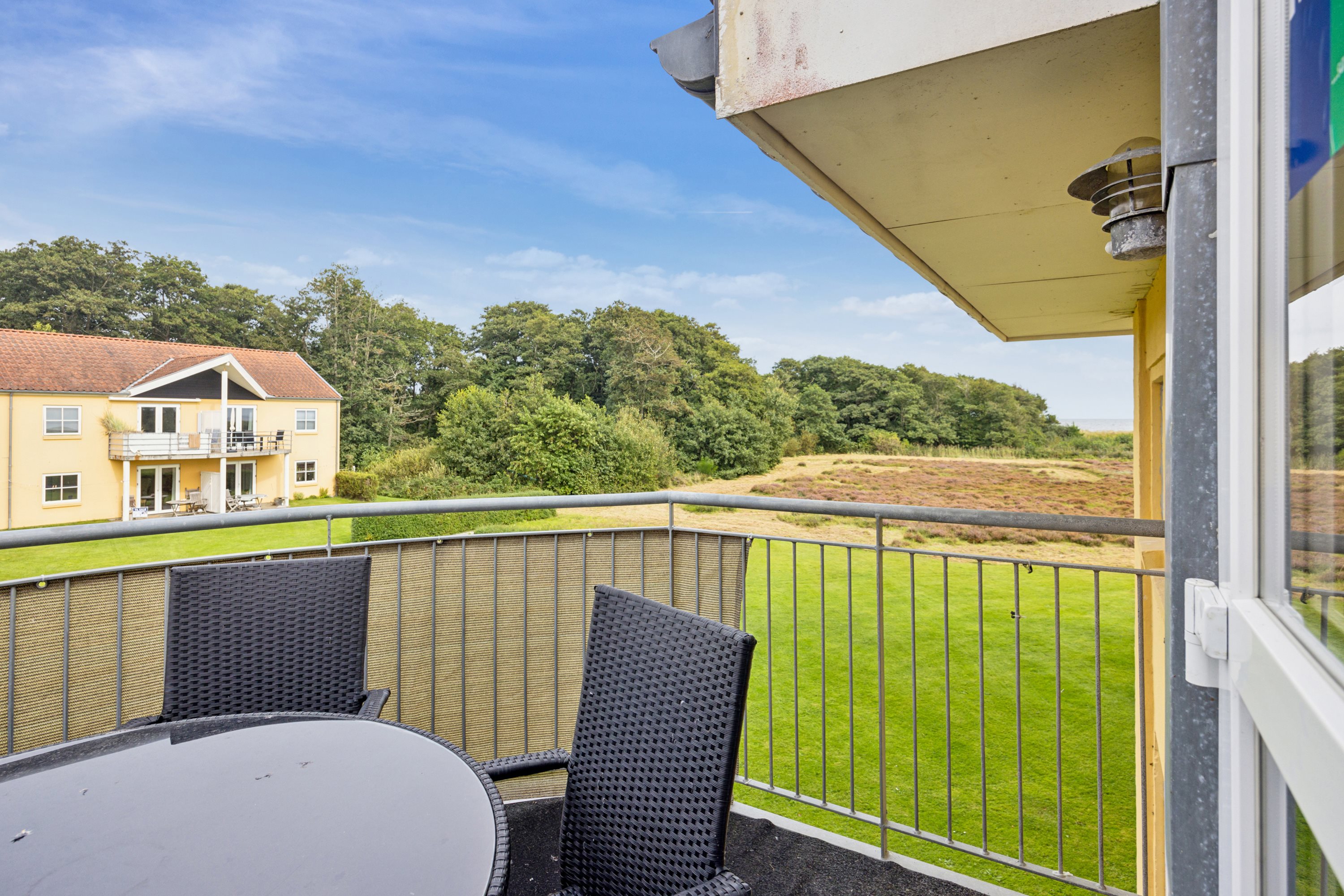 Fremhævet terrasse billede i fuldskærmstilstand. Billede af Portlandsvej 97B, 1. tv., 9370 Hals