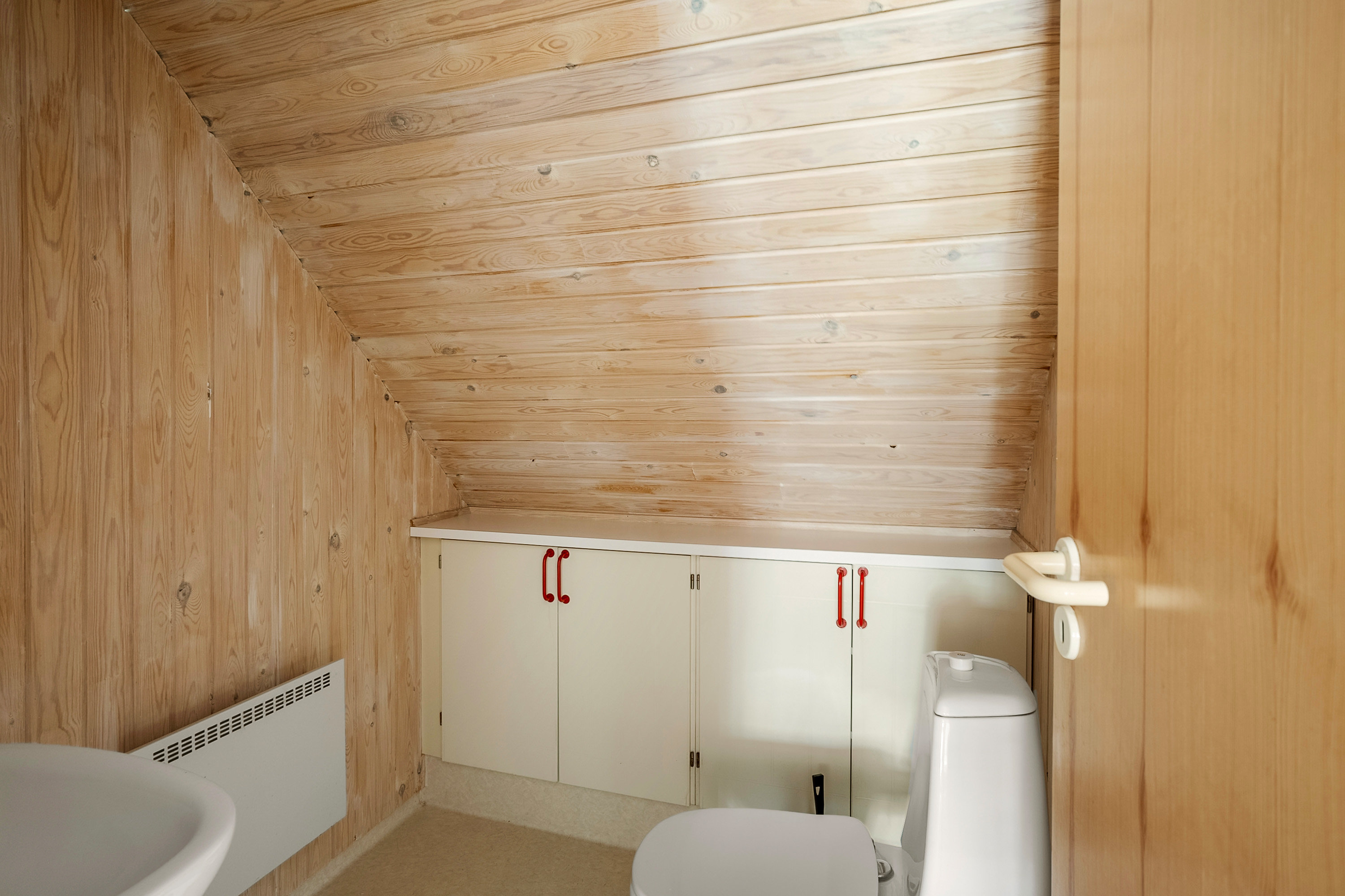 Fremhævet badeværelse billede i fuldskærmstilstand. Billede af Vester Mosevej 9, Husby, 6990 Ulfborg