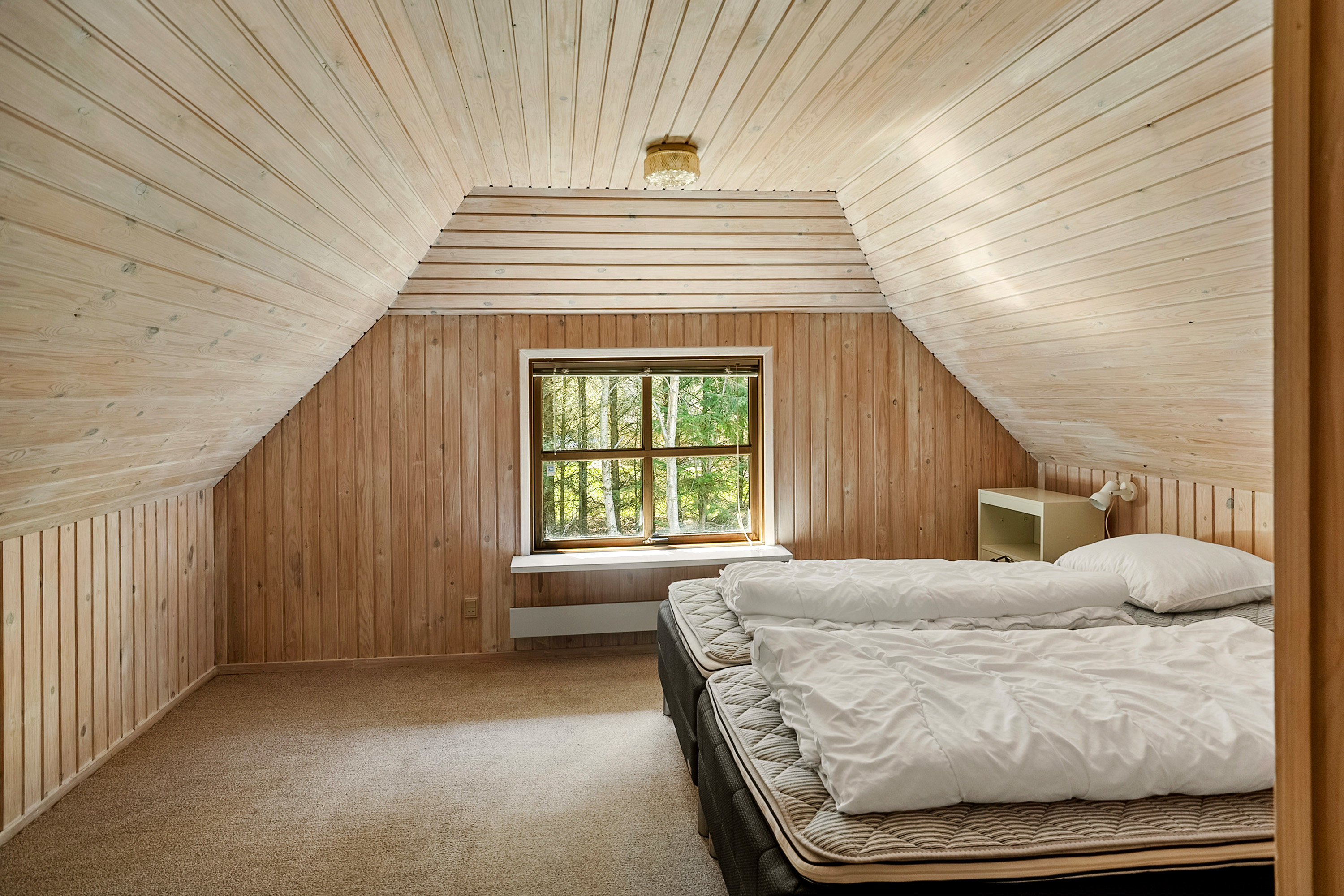 Fremhævet soveværelse billede i fuldskærmstilstand. Billede af Vester Mosevej 9, Husby, 6990 Ulfborg