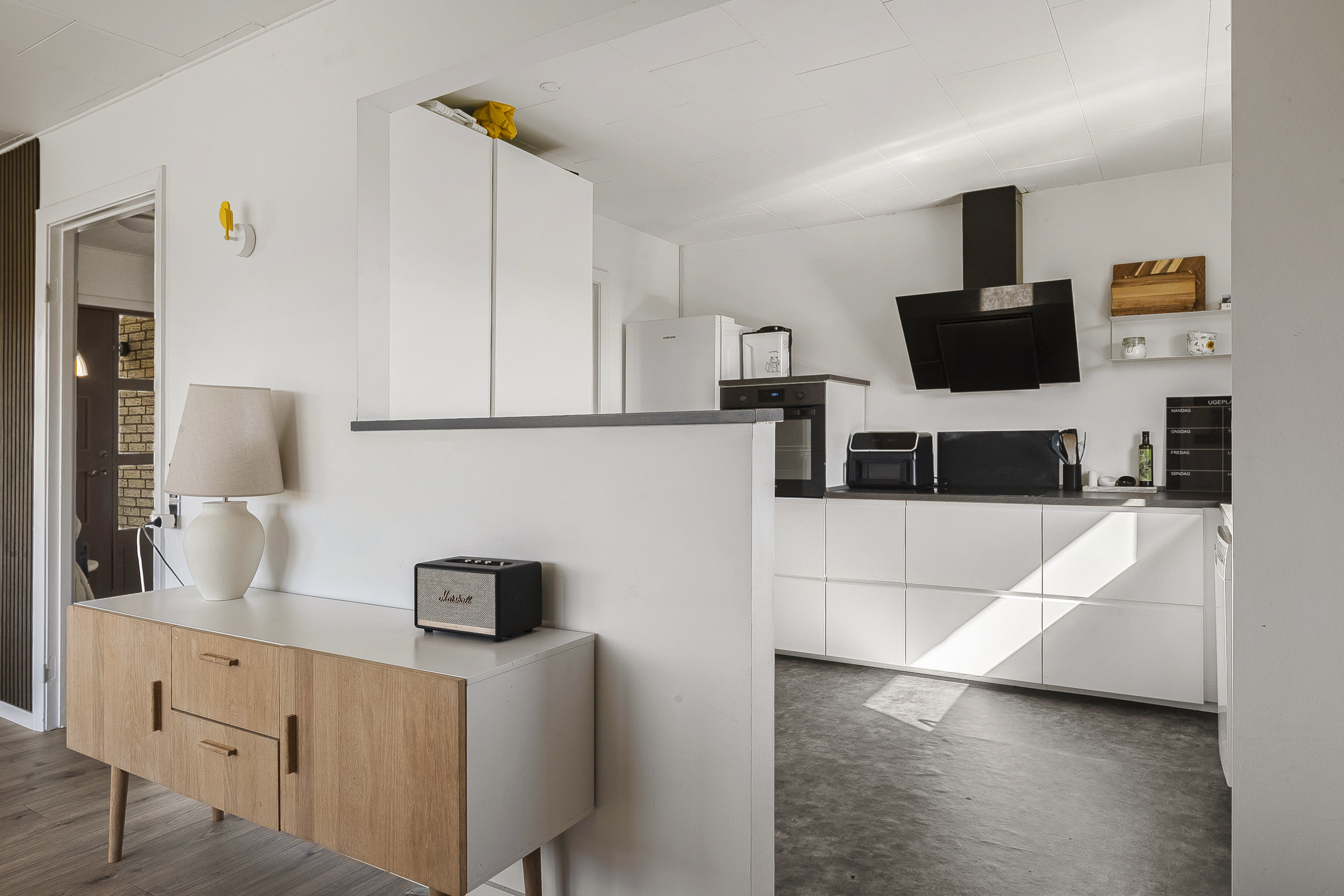 Fremhævet køkken billede i fuldskærmstilstand. Billede af Kantatealle 16, 8700 Horsens