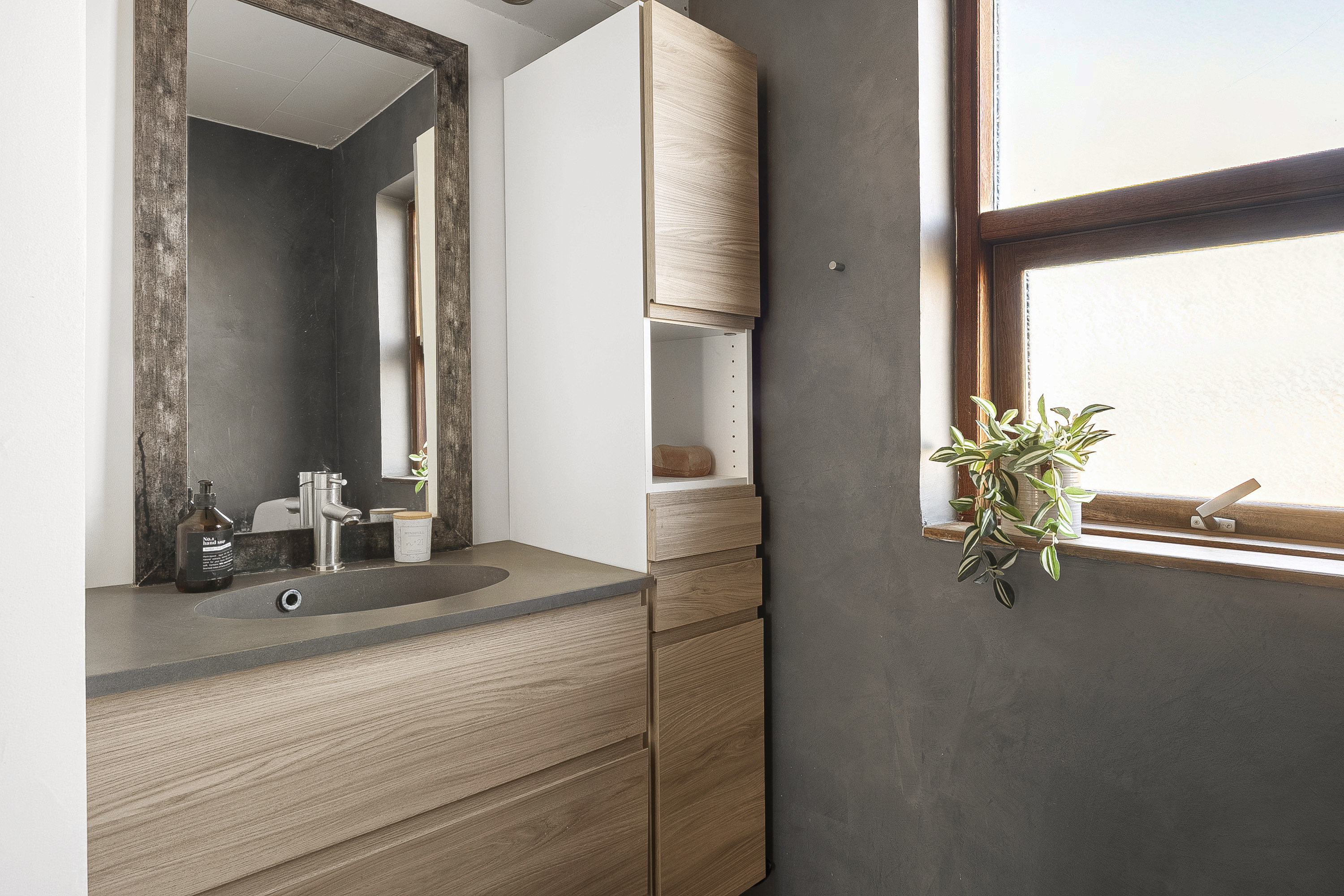 Fremhævet badeværelse billede i fuldskærmstilstand. Billede af Kantatealle 16, 8700 Horsens