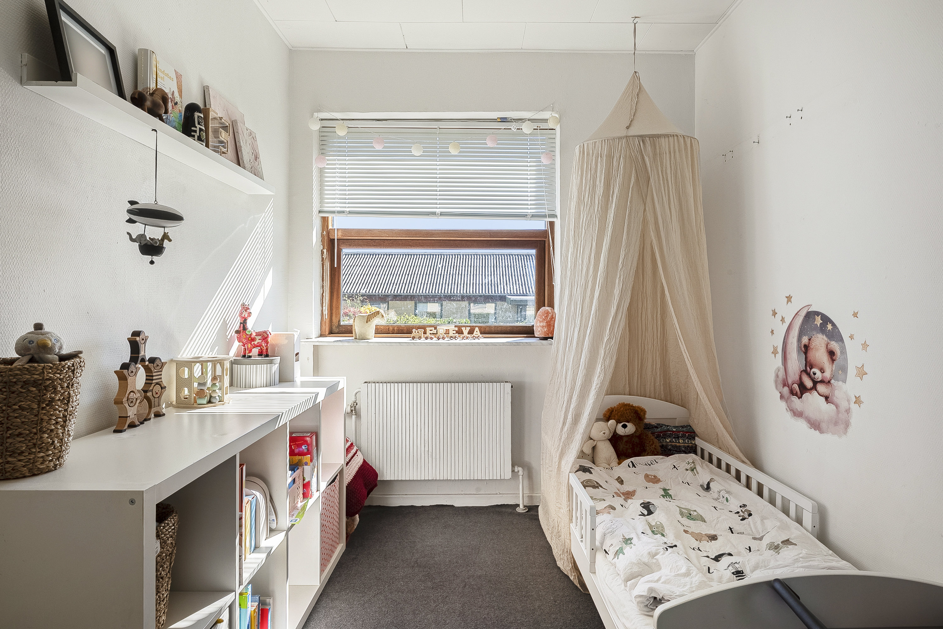 Fremhævet soveværelse billede i fuldskærmstilstand. Billede af Kantatealle 16, 8700 Horsens