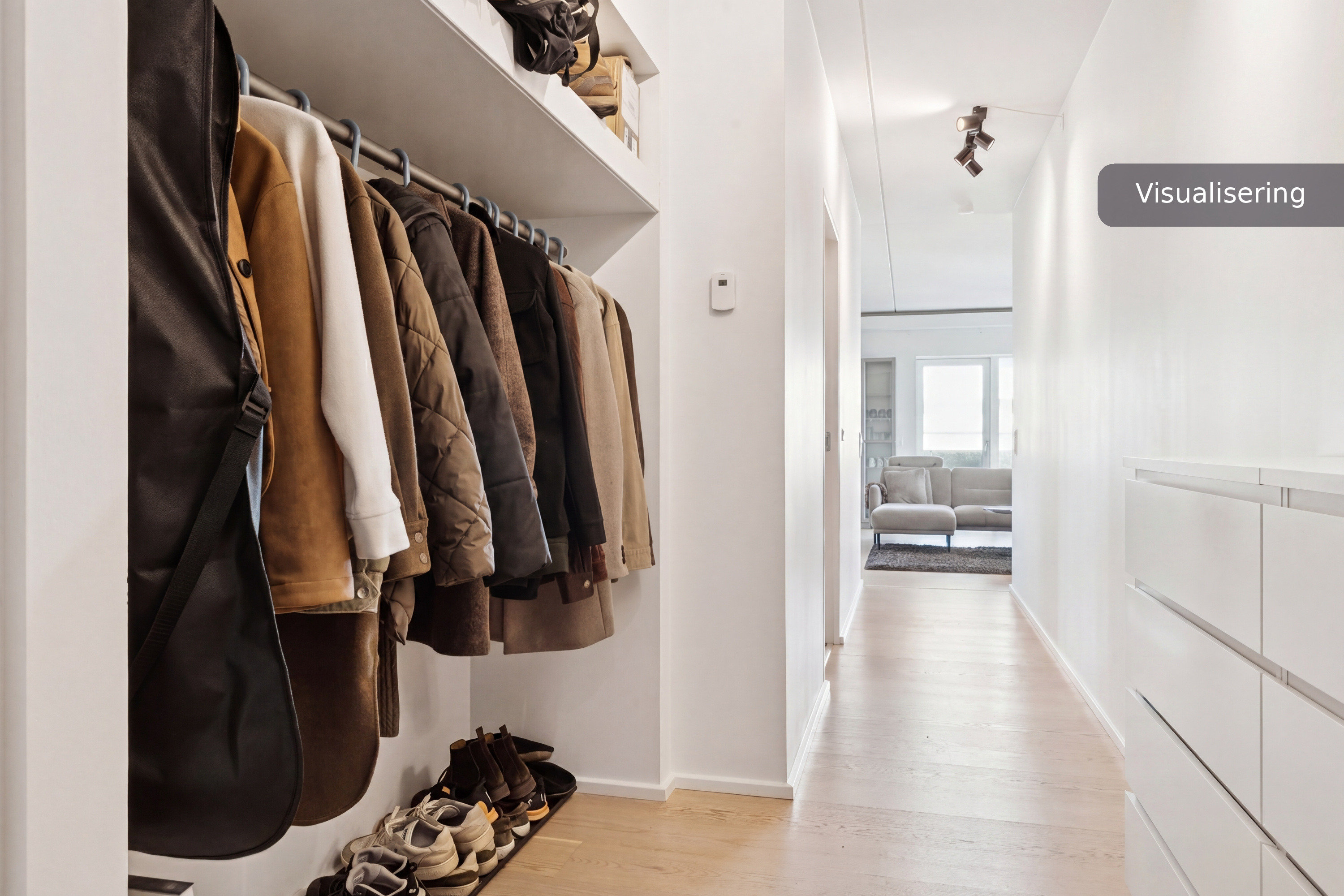 Fremhævet entré billede i fuldskærmstilstand. Billede af Strandvejen 3, 6. 1., 9000 Aalborg