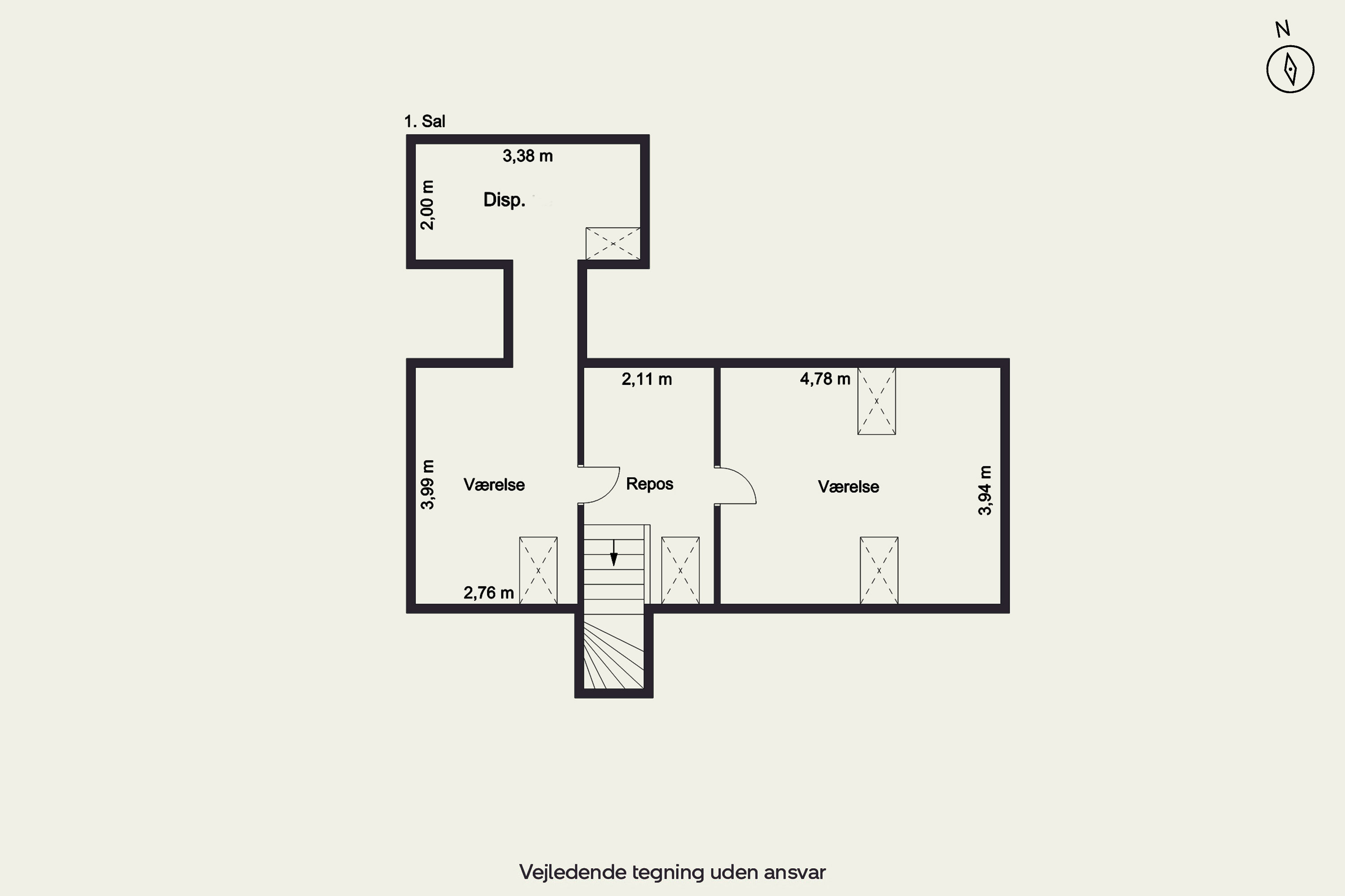 Plantegninger billede af Danasvej 42, 7400 Herning