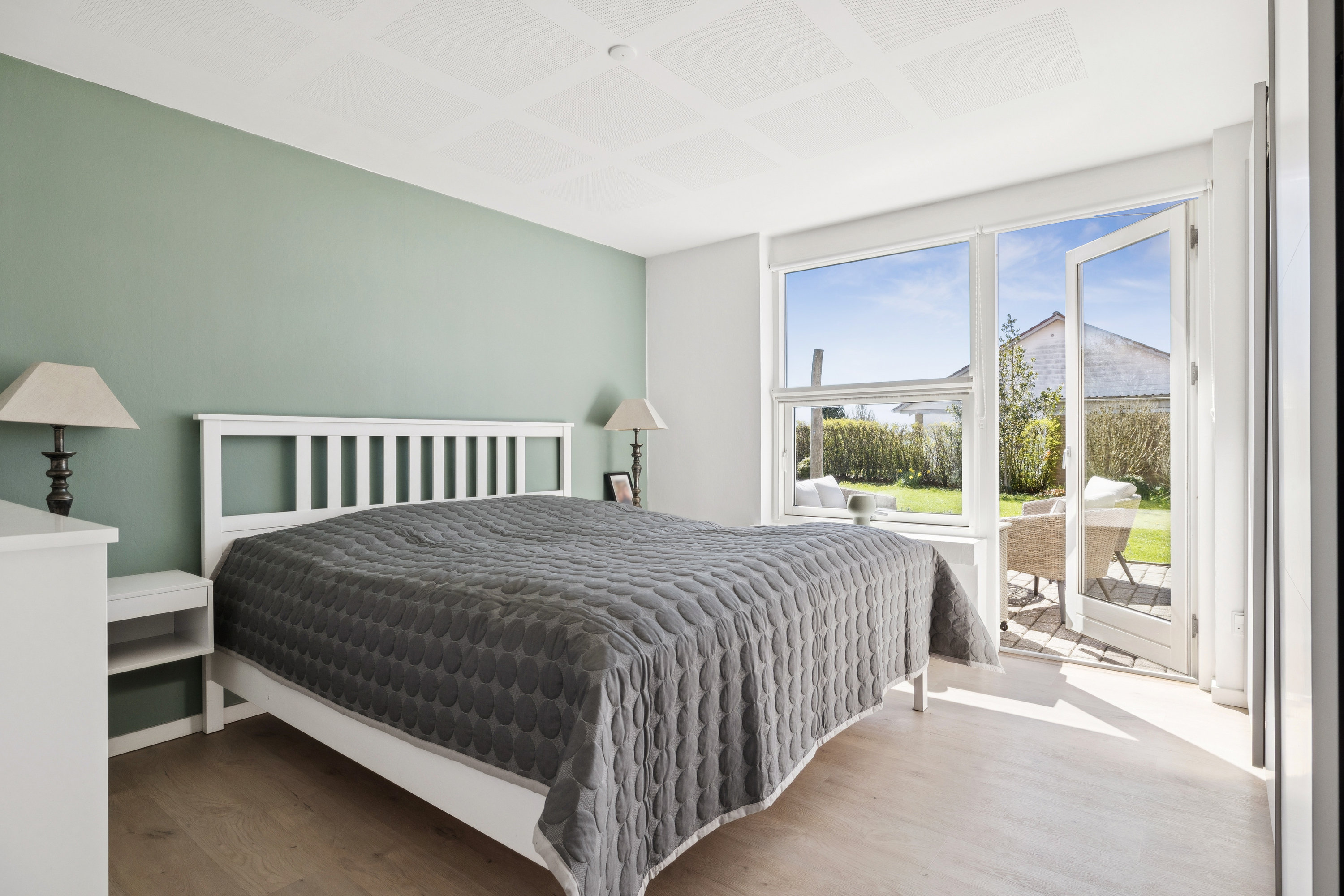 Fremhævet soveværelse billede i fuldskærmstilstand. Billede af H C Andersens Vej 4, 8660 Skanderborg