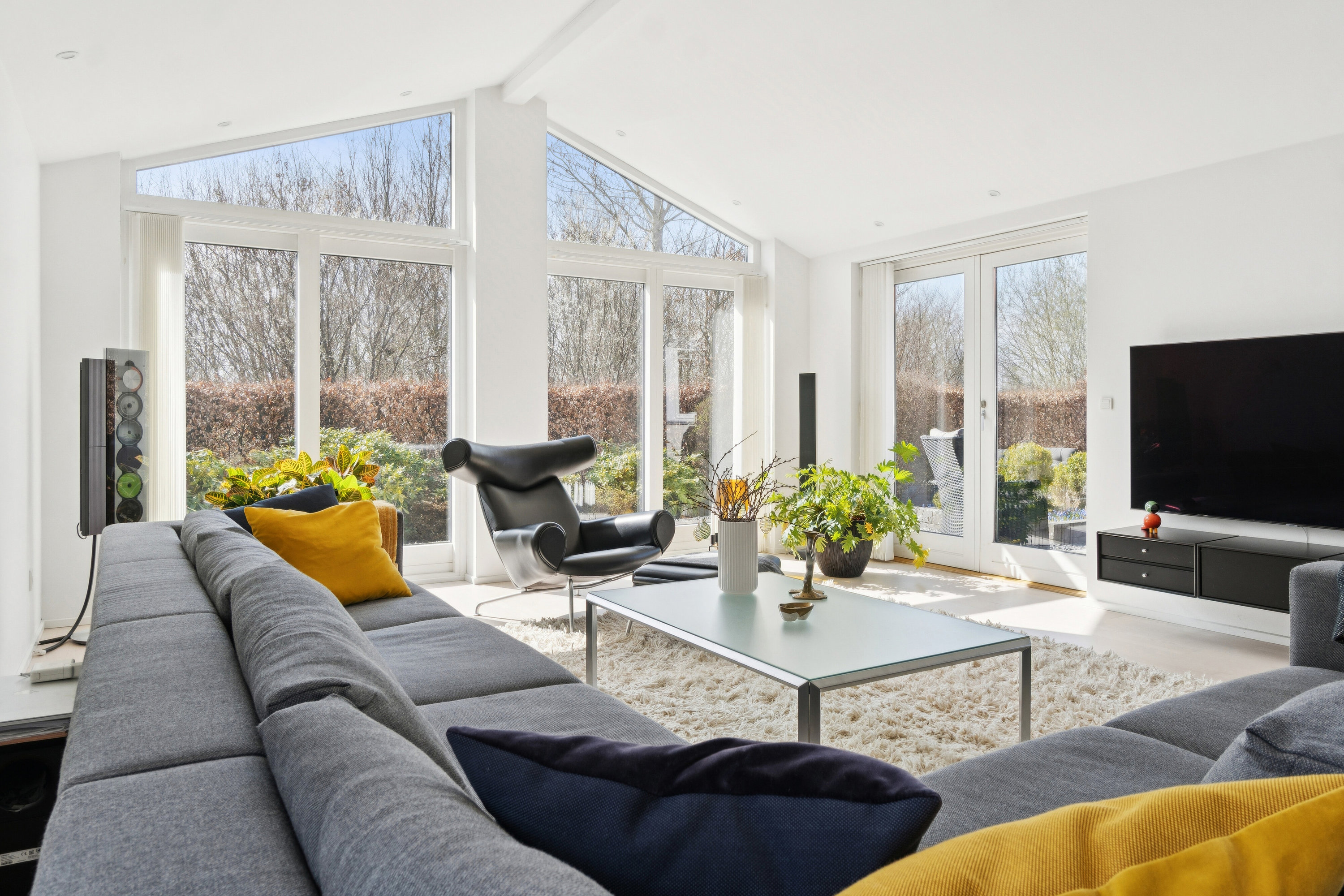 Fremhævet stue billede i fuldskærmstilstand. Billede af Jernaldermarken 92, Himmelev, 4000 Roskilde